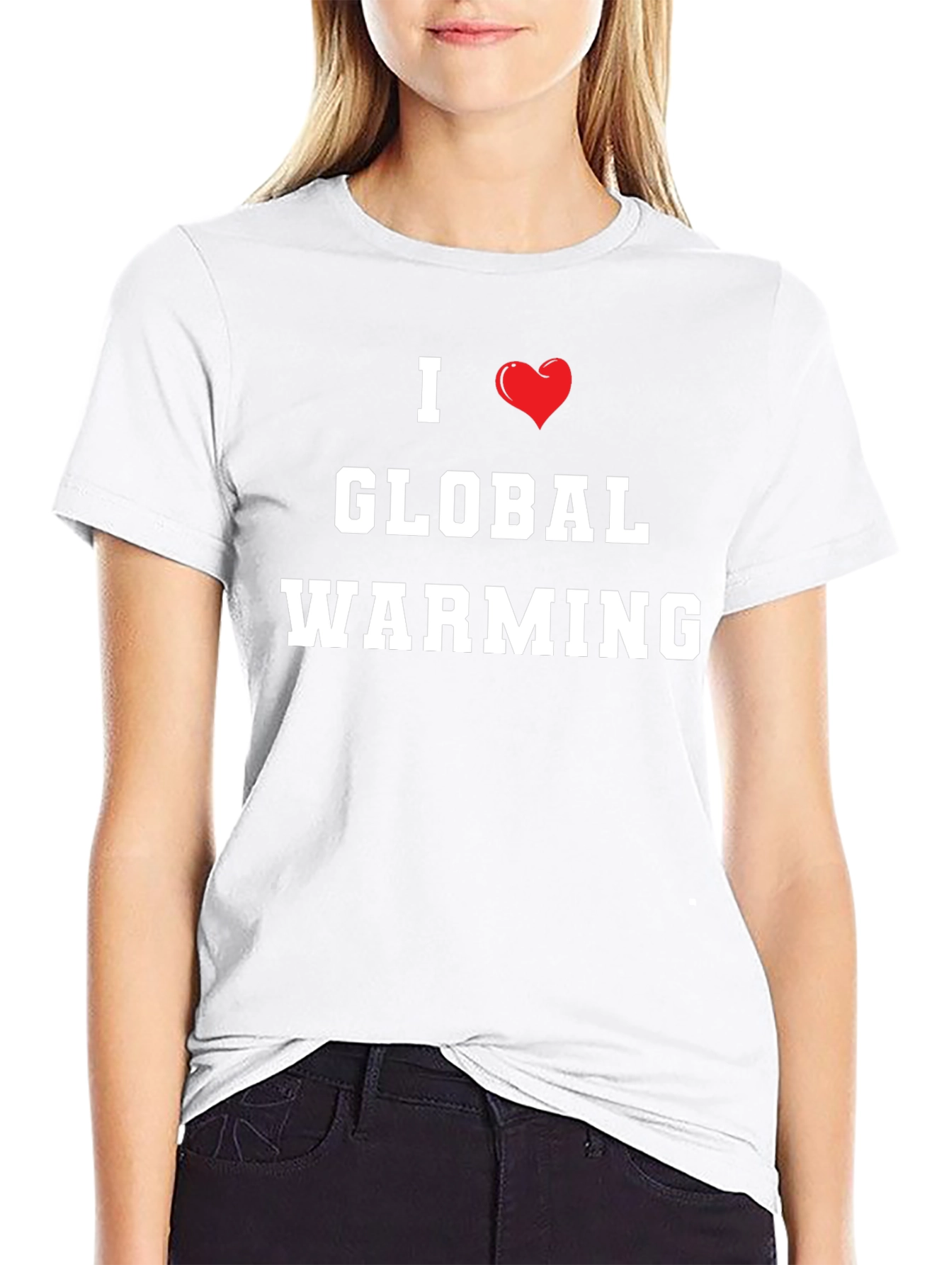 I Heart Global Warming Graphic Tee