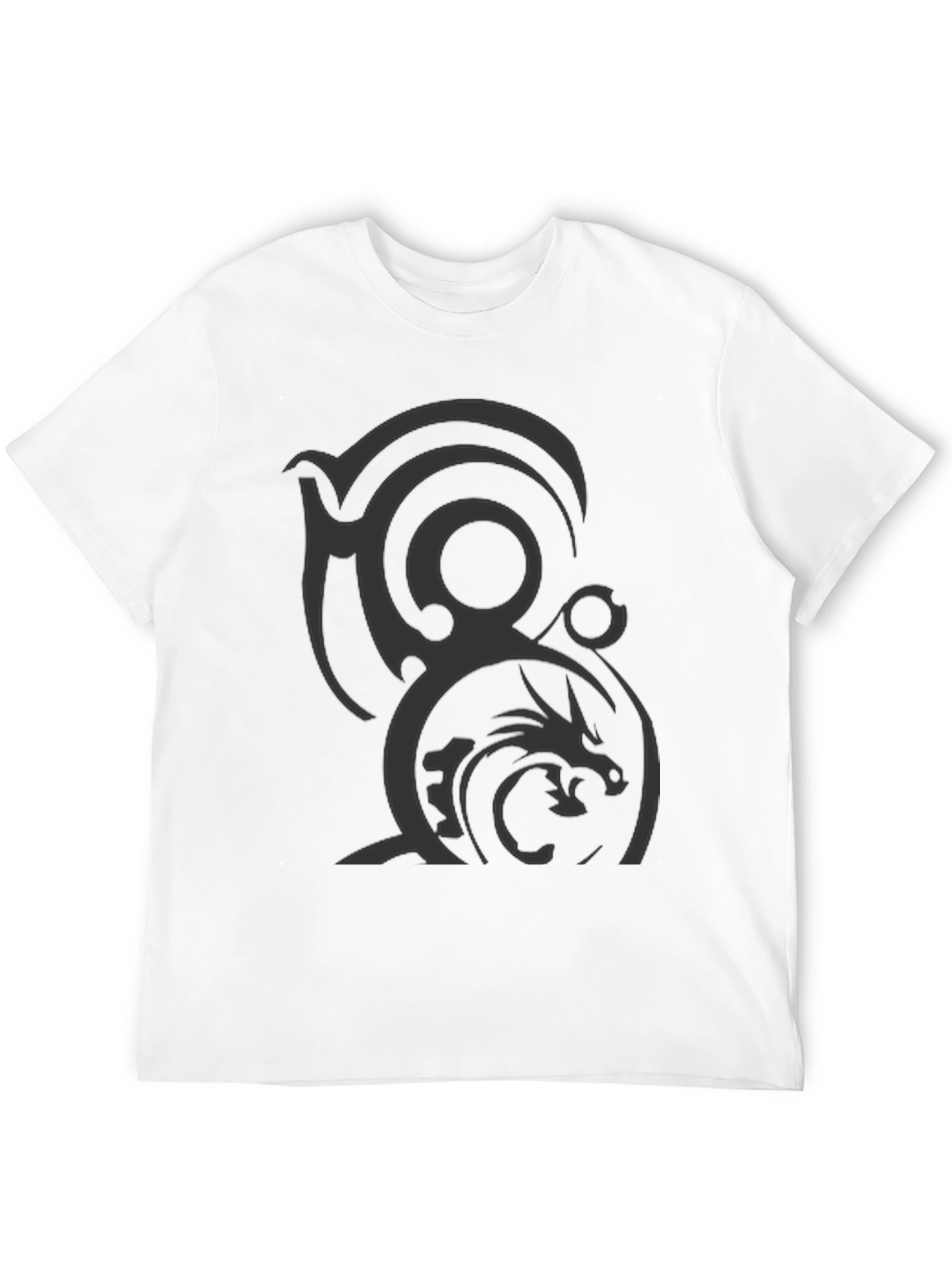 Dragon Crest Black T-Shirt - Graphic Tee