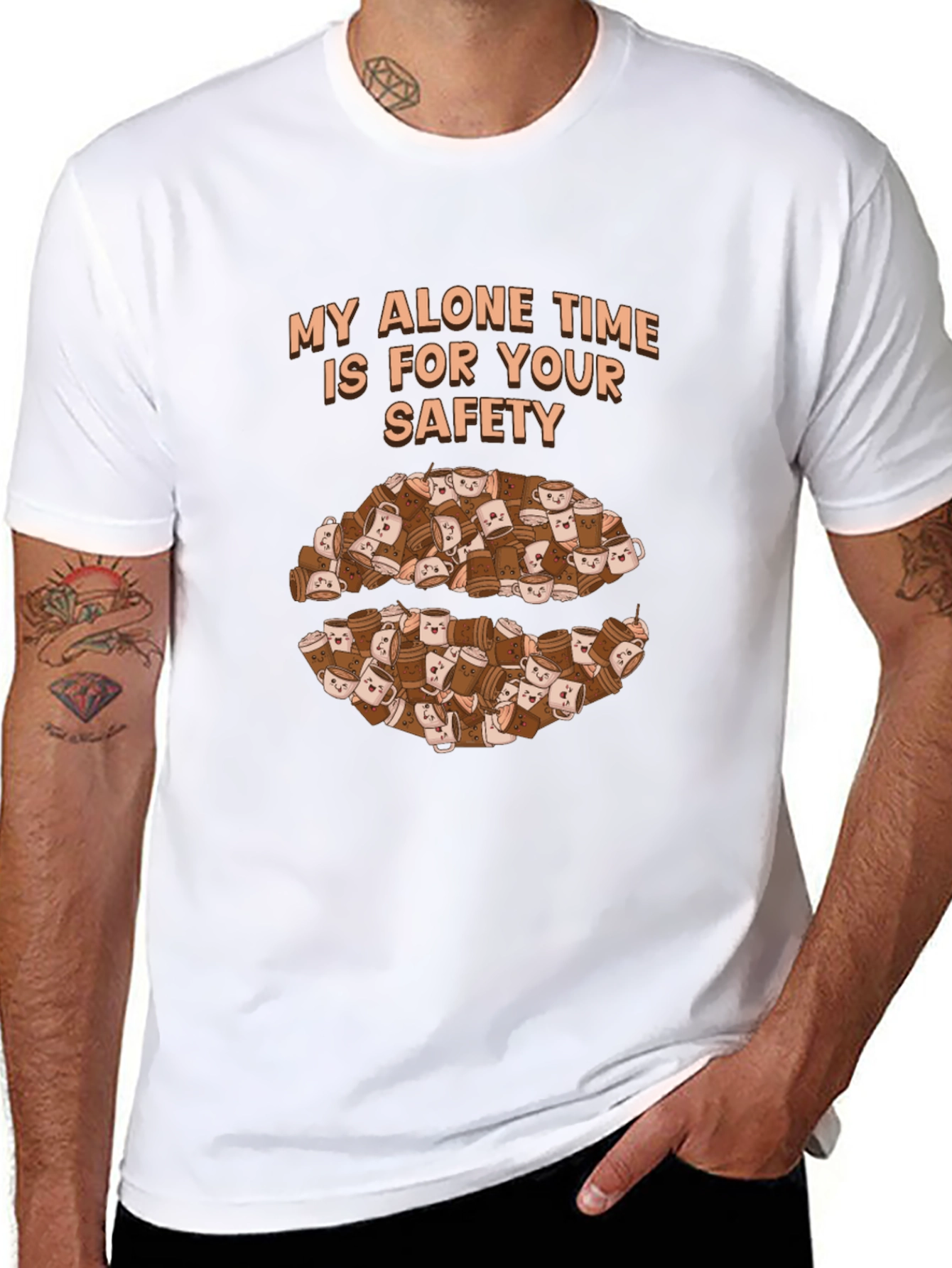 Alone Time Coffee Lover Graphic Tee