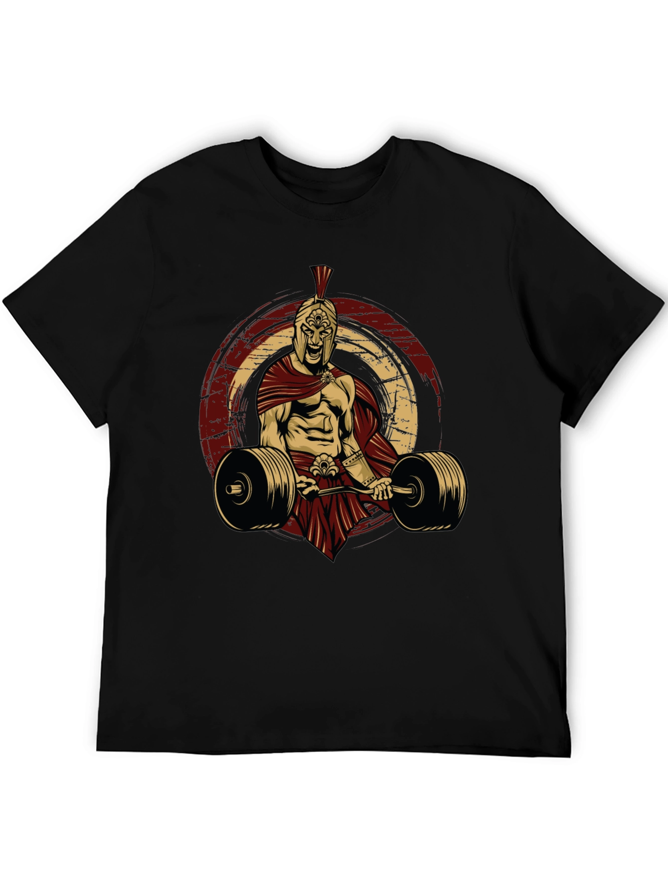 Spartan Warrior Gym T-Shirt - Black