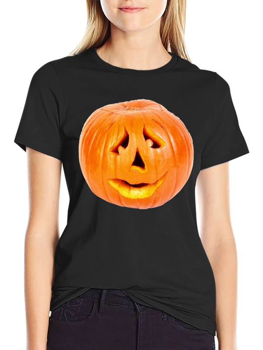 Halloween Pumpkin Face T-Shirt