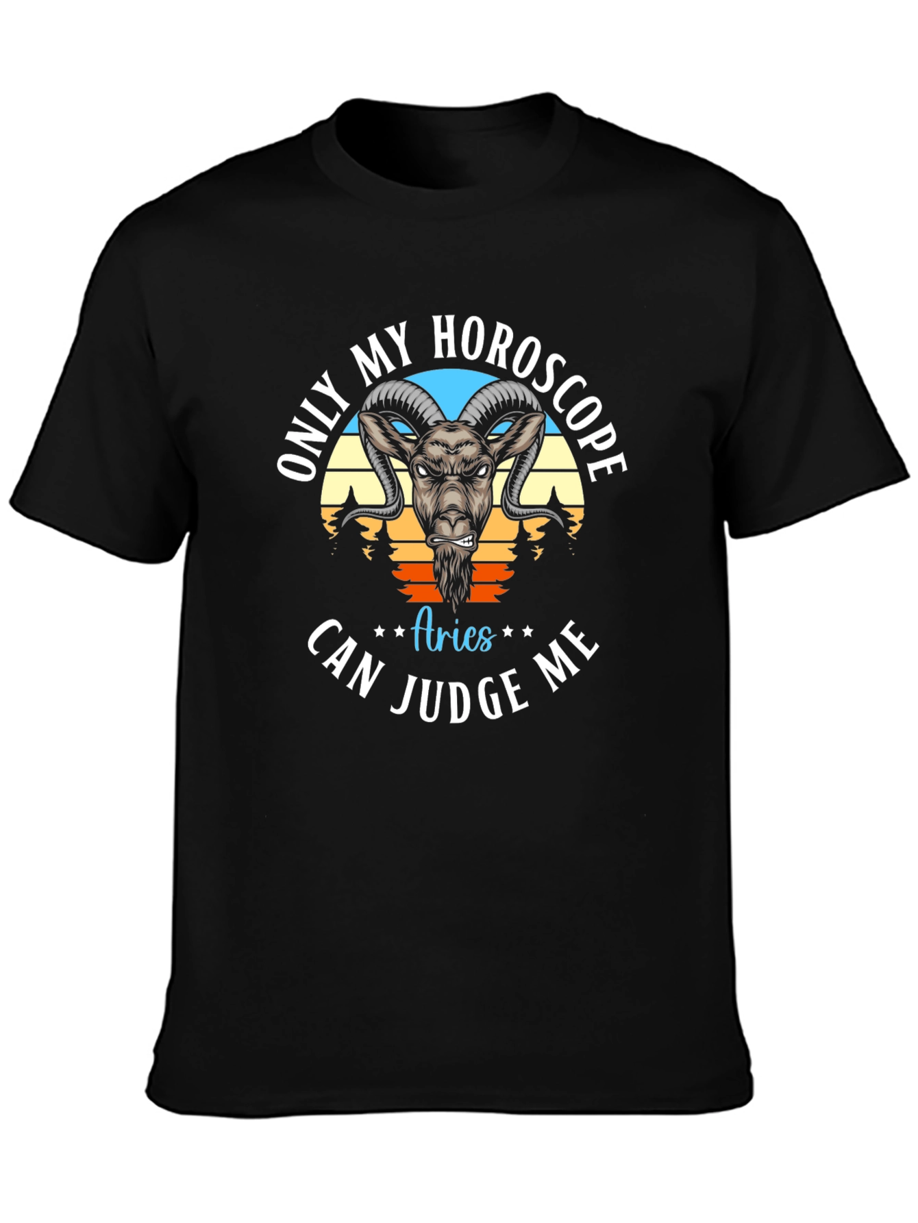 Aries Horoscope T-Shirt - Zodiac Judge Tee