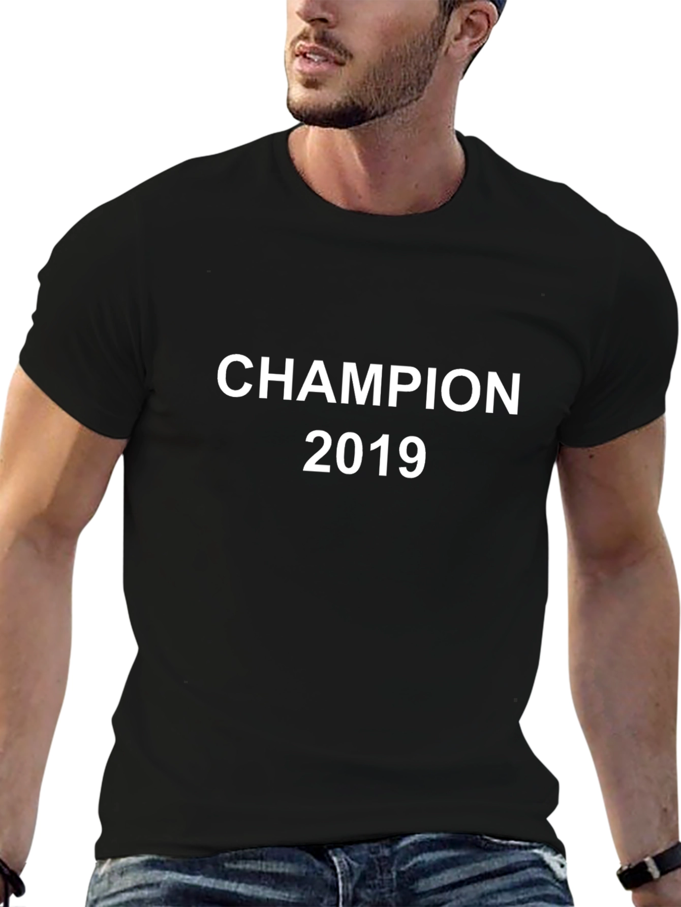 Champion 2019 Graphic T-Shirt - Black