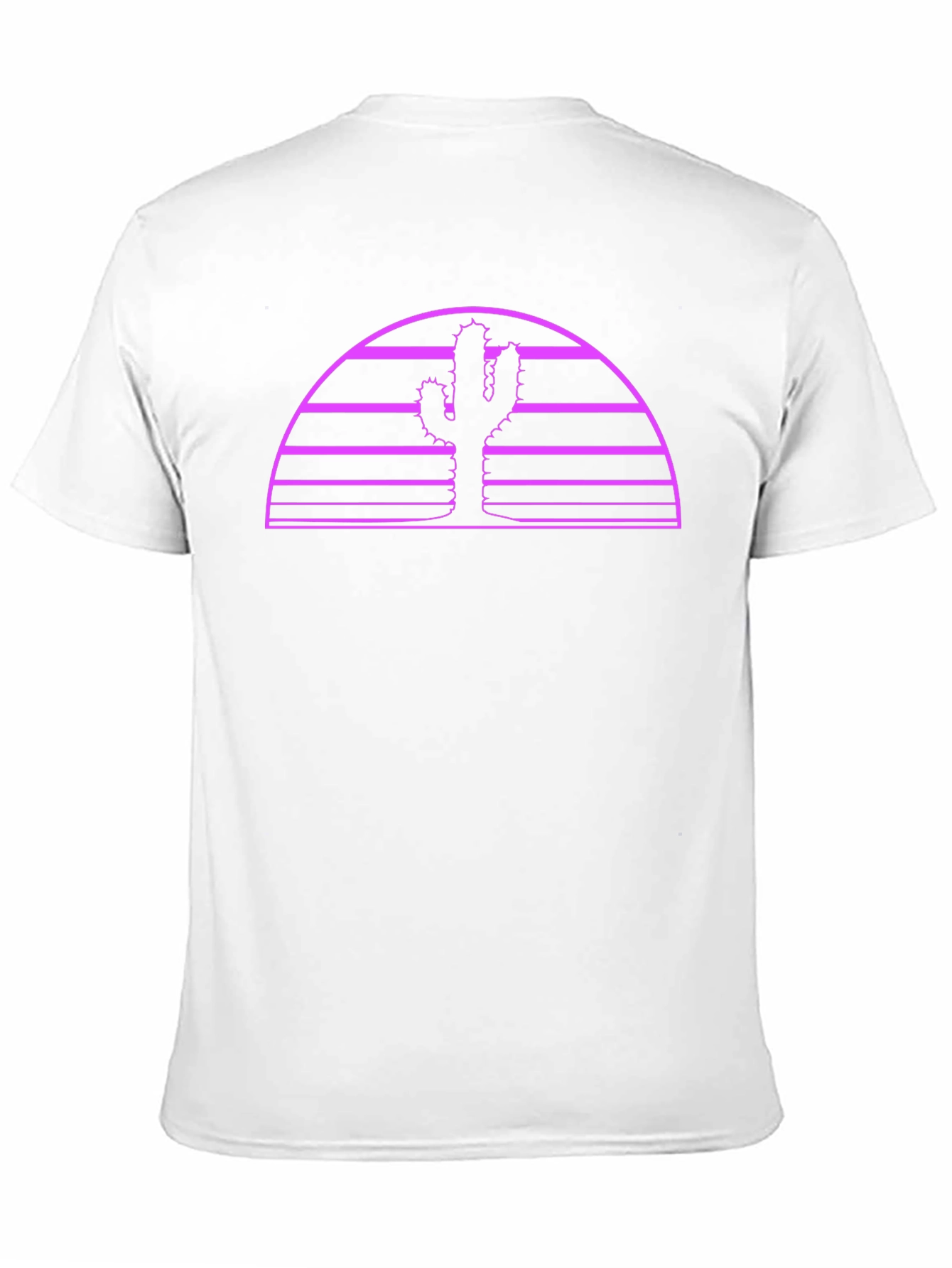 Retro Cactus Sunset Graphic Tee