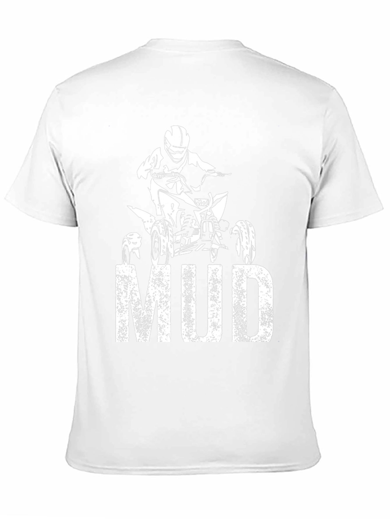 Mud ATV Rider Black Graphic Tee