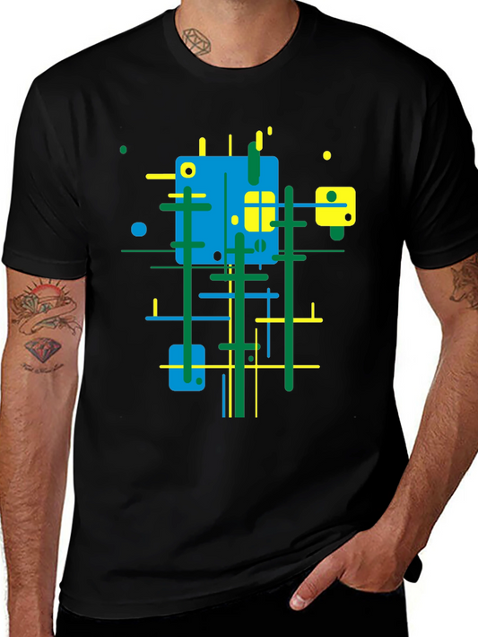 Abstract Geometric Art T-Shirt