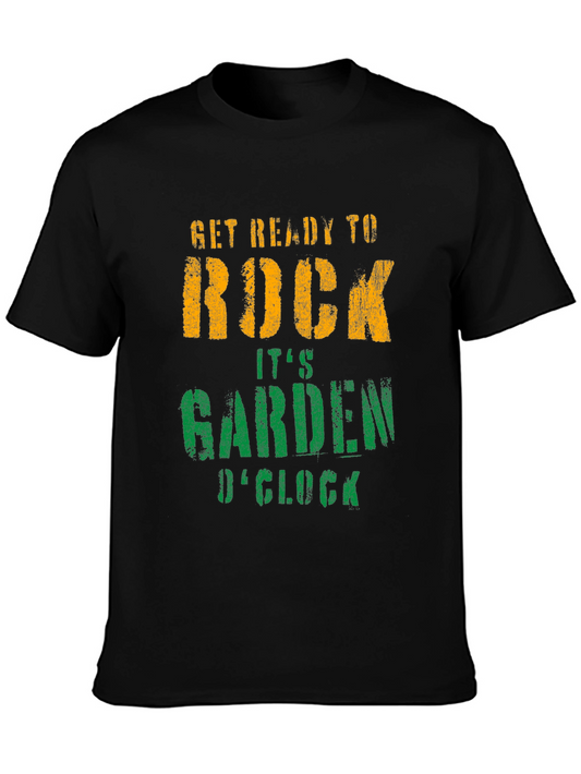 Get Ready To Rock Garden OClock Graphic Tee