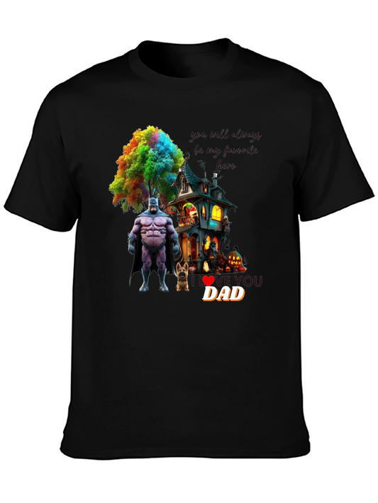 Halloween Batman Dad T-Shirt