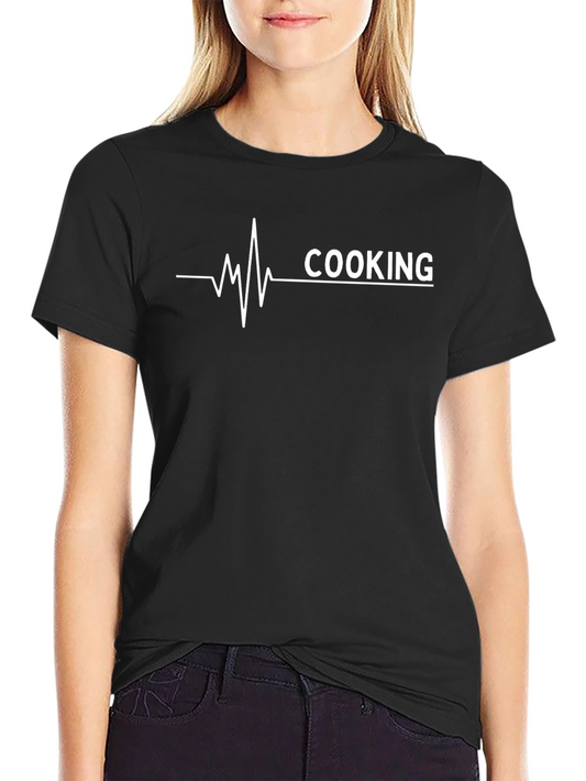 Cooking Heartbeat T-Shirt - Chef Life Tee