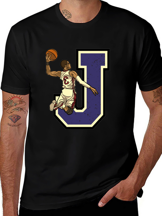Basketball Player J Graphic Tee