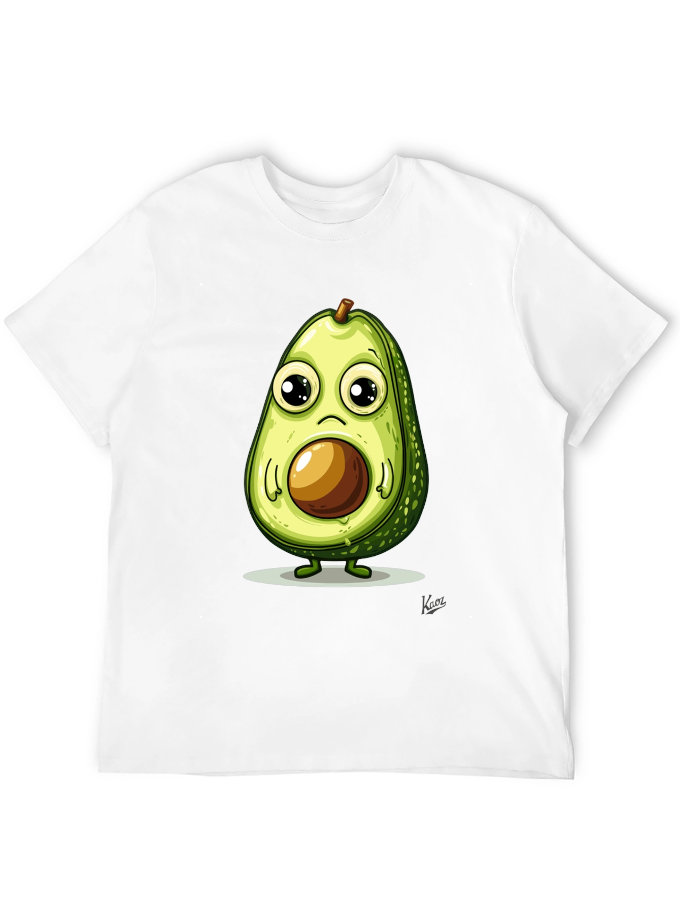 Cute Avocado T-Shirt - Unique Graphic Tee