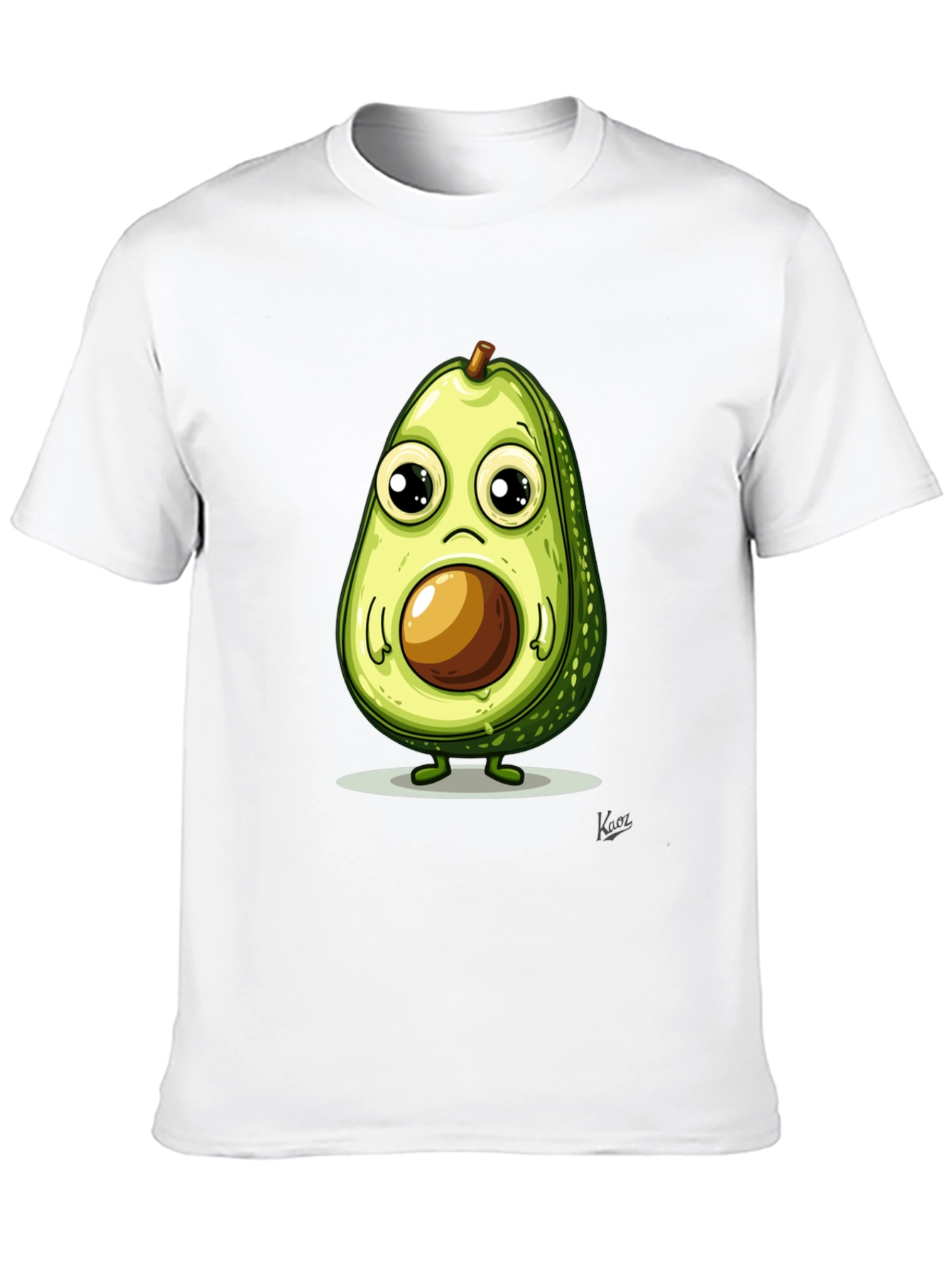Cute Avocado T-Shirt - Unique Graphic Tee