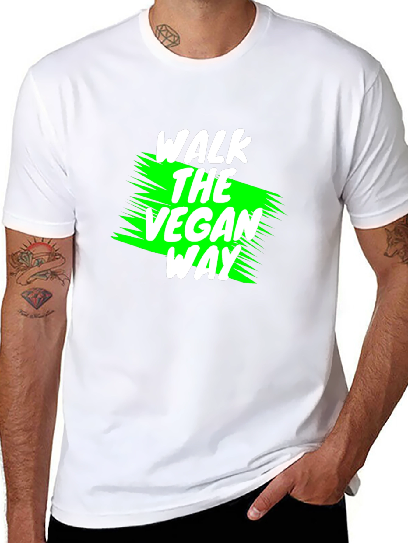 Vegan Way T-Shirt - Walk The Vegan Way