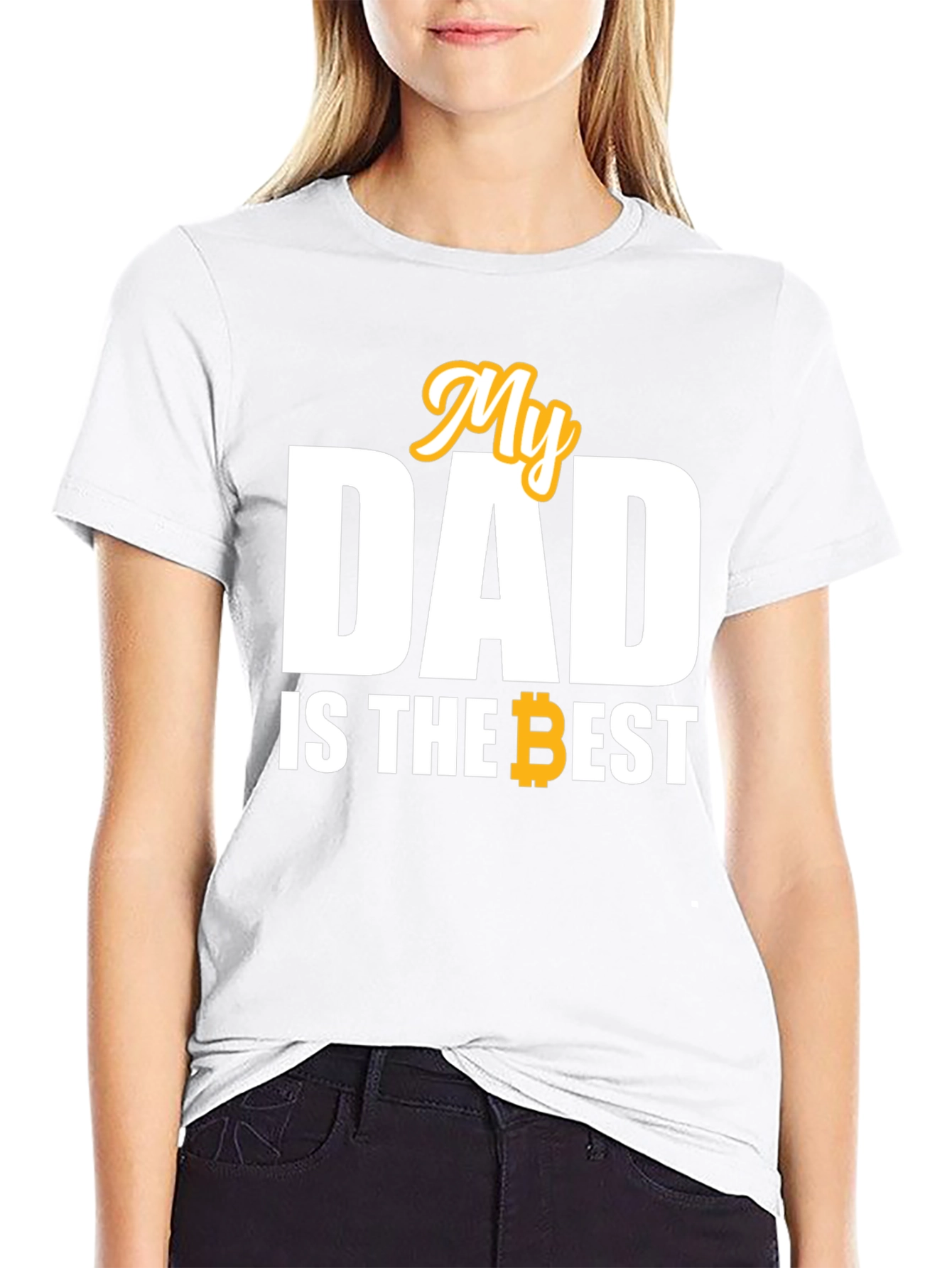 My Dad is the Best Bitcoin T-Shirt