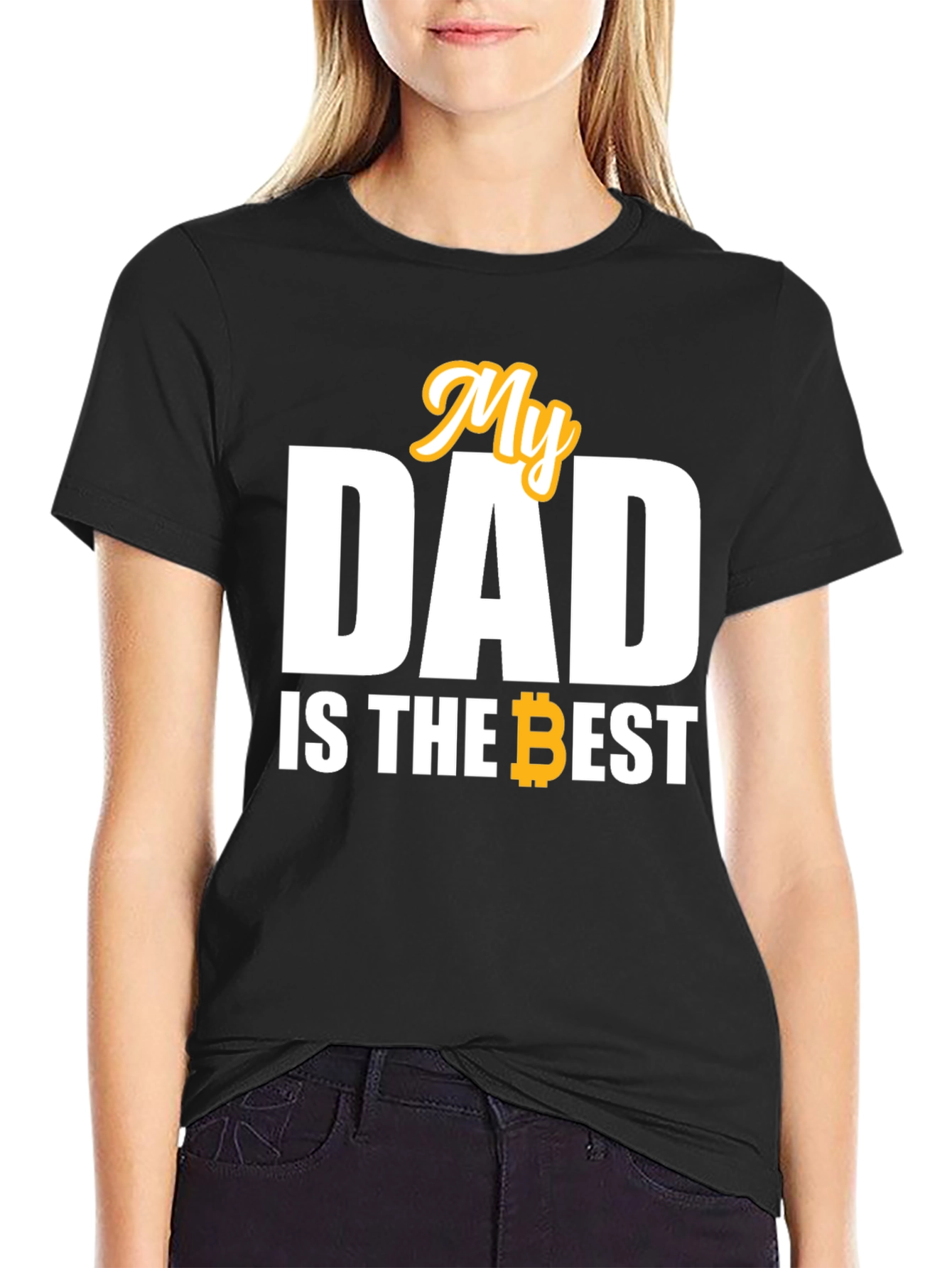 My Dad is the Best Bitcoin T-Shirt