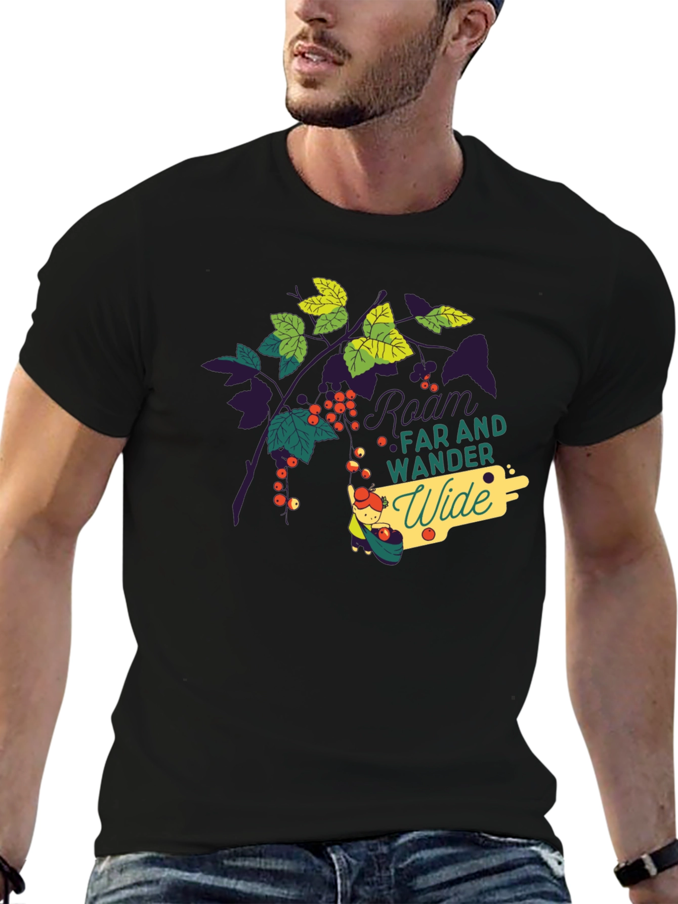 Room Far and Wander Wide Graphic Tee