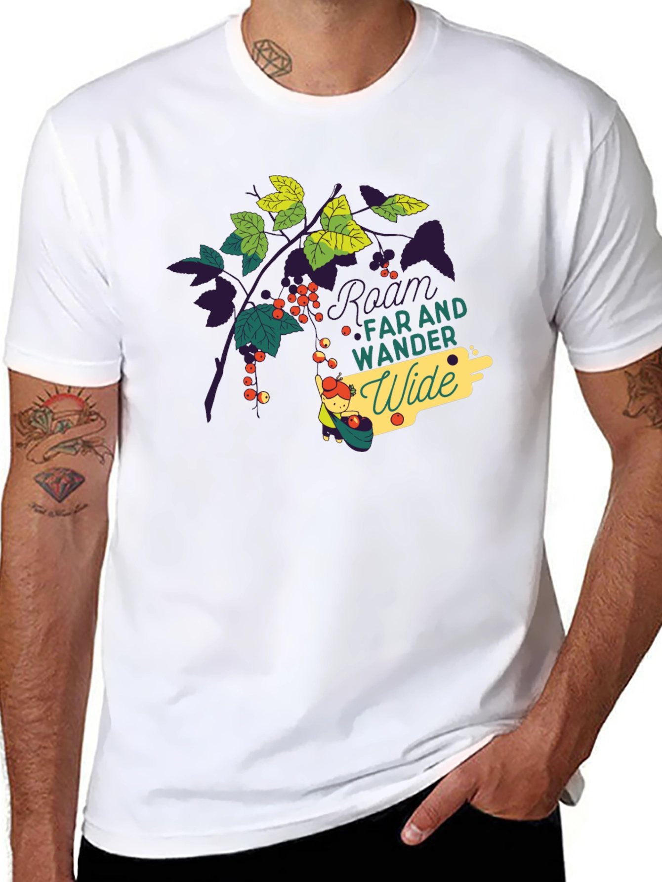 Room Far and Wander Wide Graphic Tee