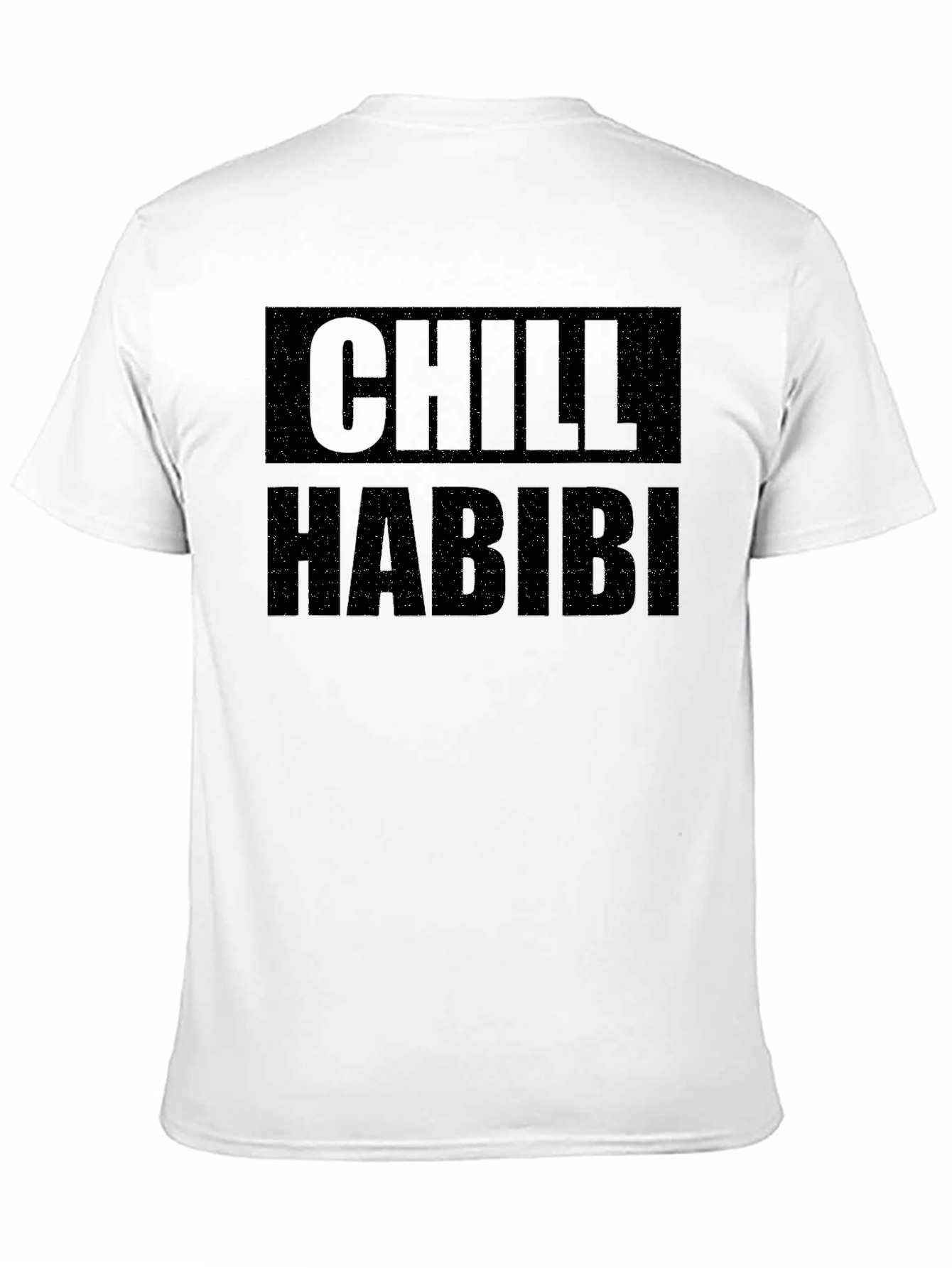 Chill Habibi Graphic T-Shirt - Mens Black Tee