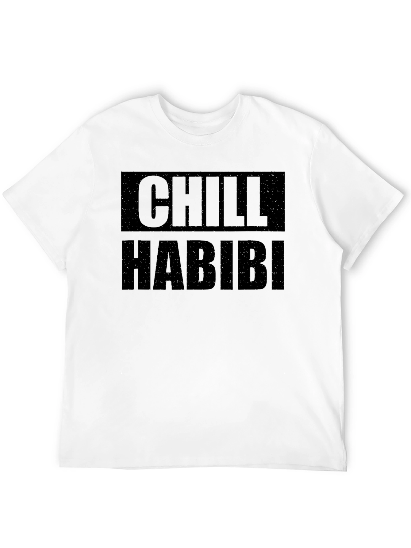 Chill Habibi Graphic T-Shirt - Mens Black Tee