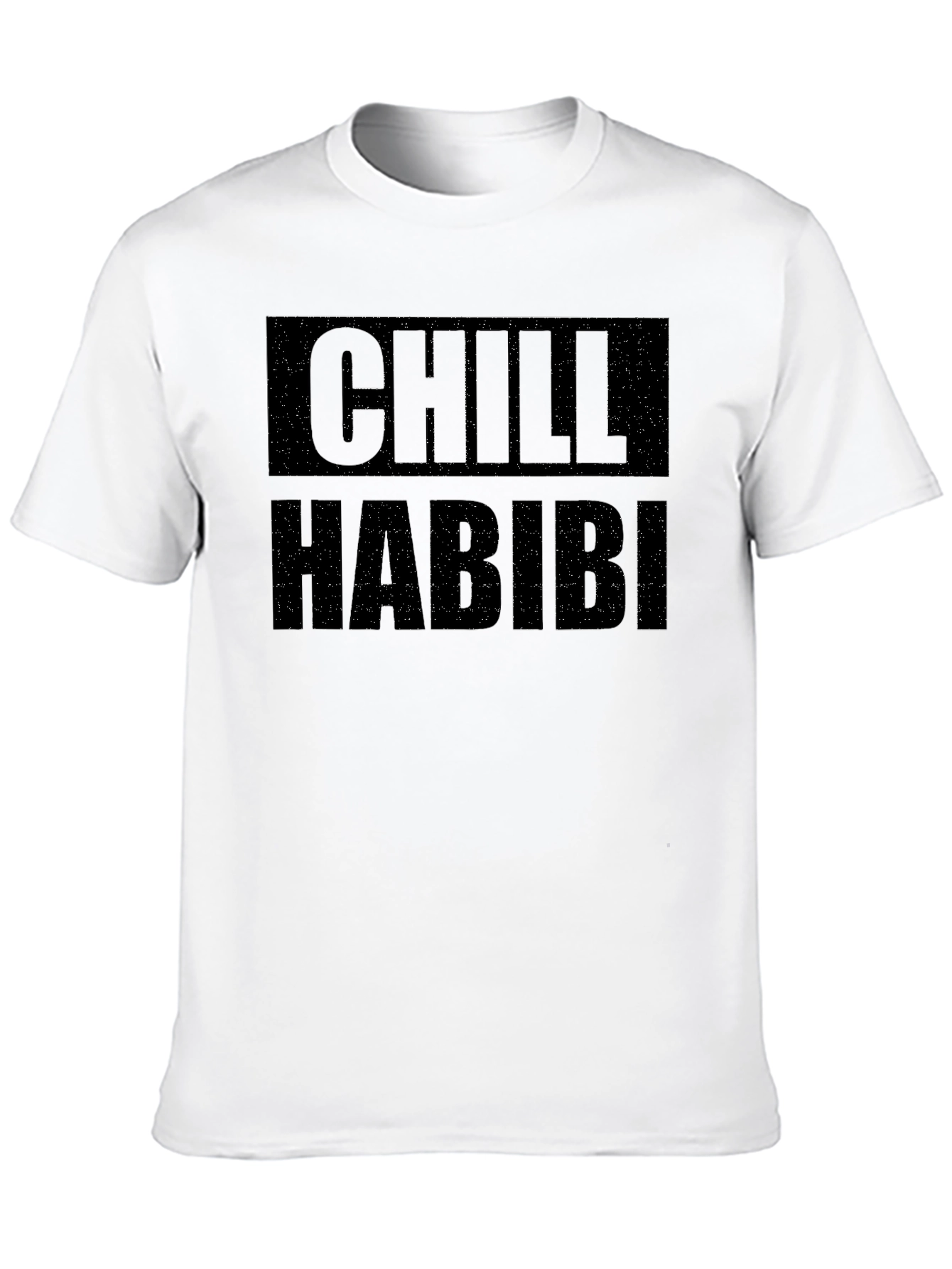 Chill Habibi Graphic T-Shirt - Mens Black Tee