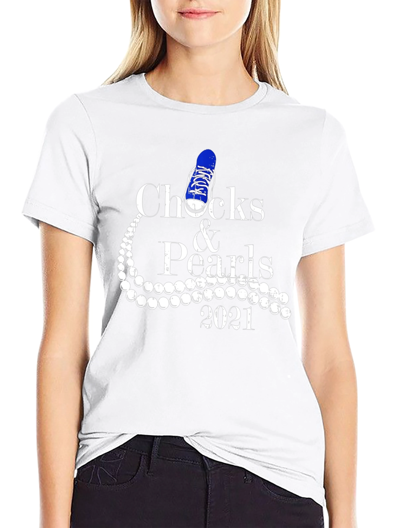 Chucks & Pearls 2021 Graphic T-Shirt