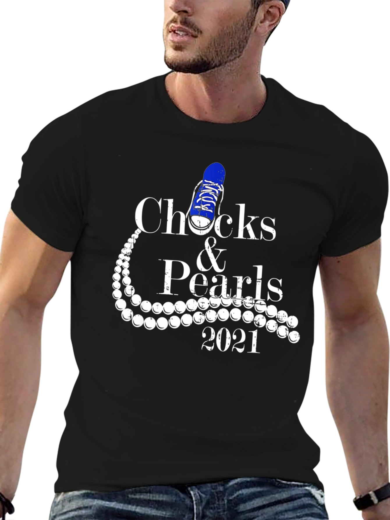 Chucks & Pearls 2021 Graphic T-Shirt