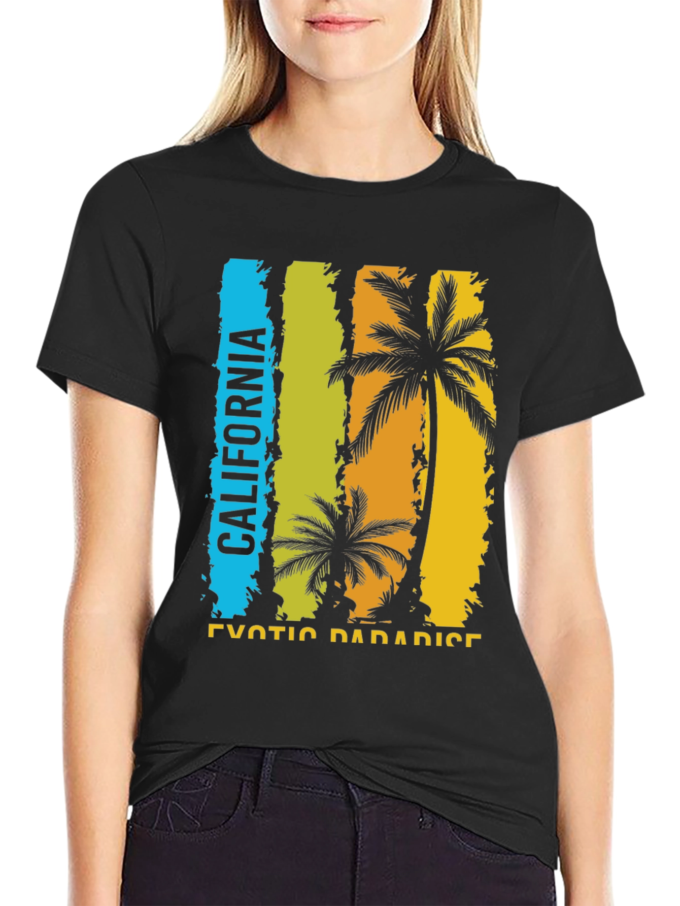 California Exotic Paradise Graphic Tee