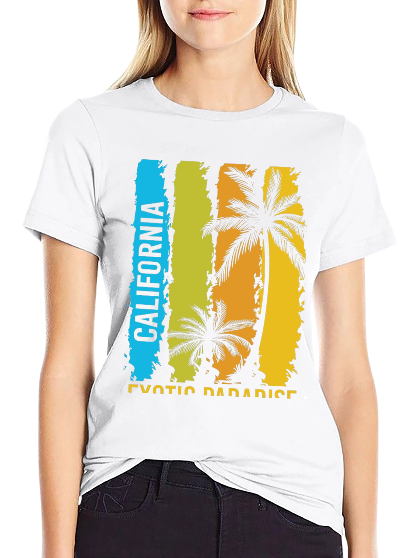 California Exotic Paradise Graphic Tee