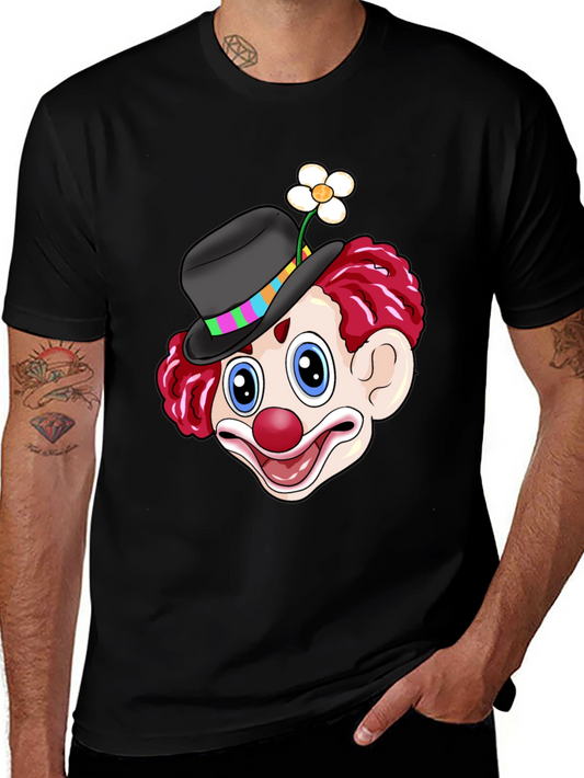 Clown Graphic Tee - Fun Novelty Shirt