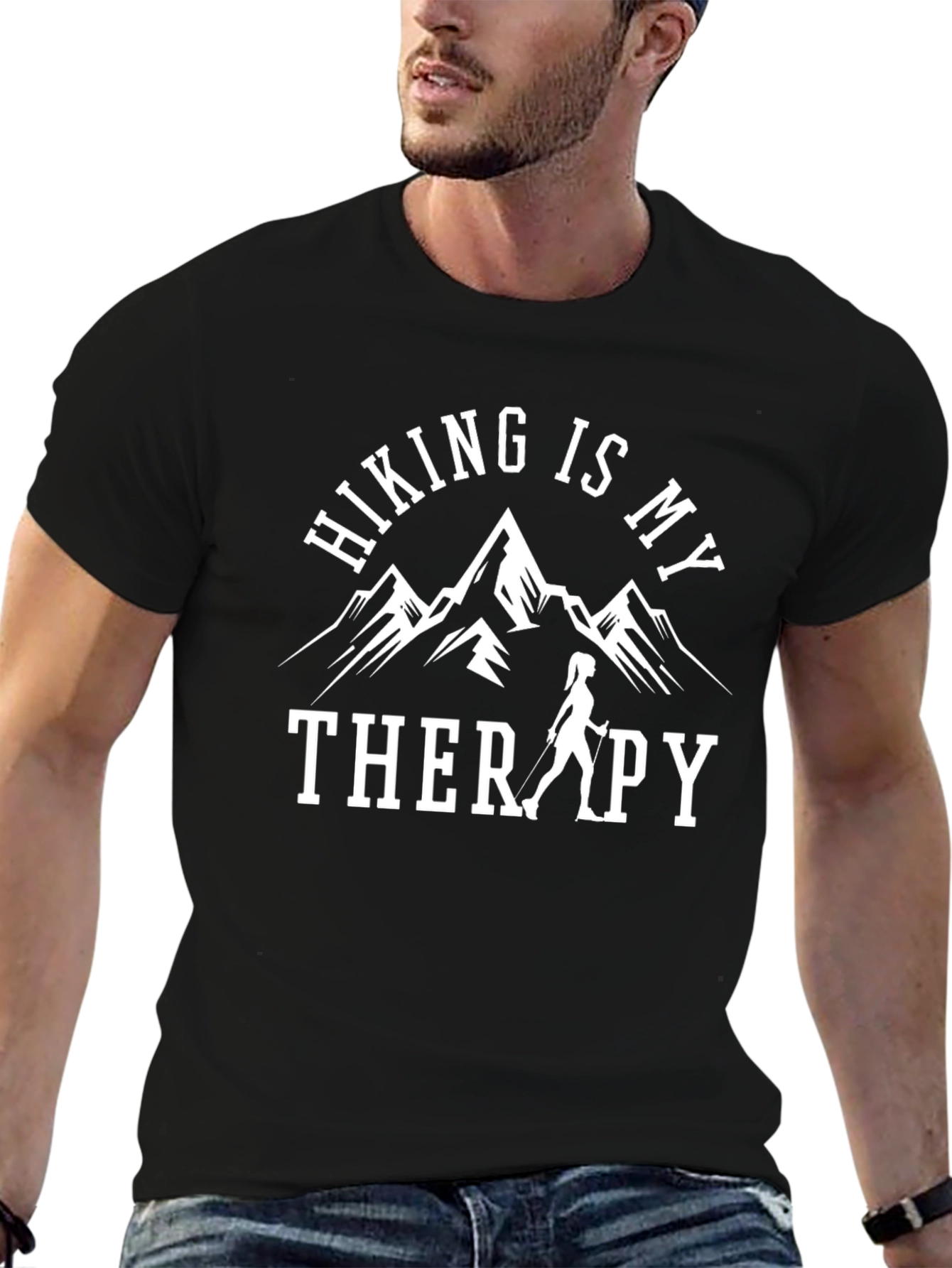 Hiking Is My Therapy T-Shirt