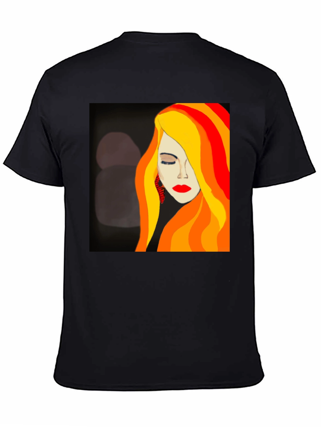Woman Portrait Graphic Tee - Artistic Fashion
