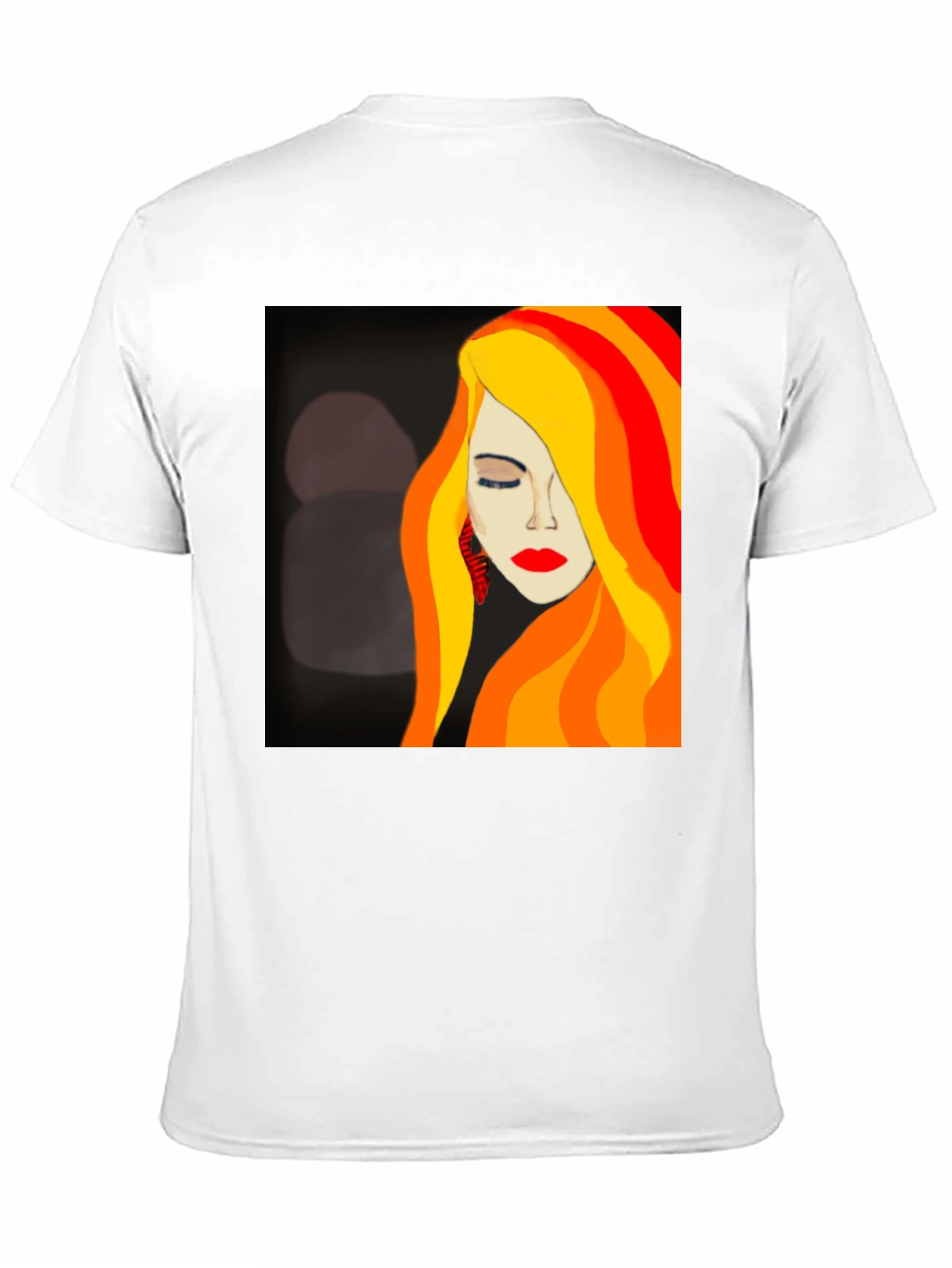 Woman Portrait Graphic Tee - Artistic Fashion