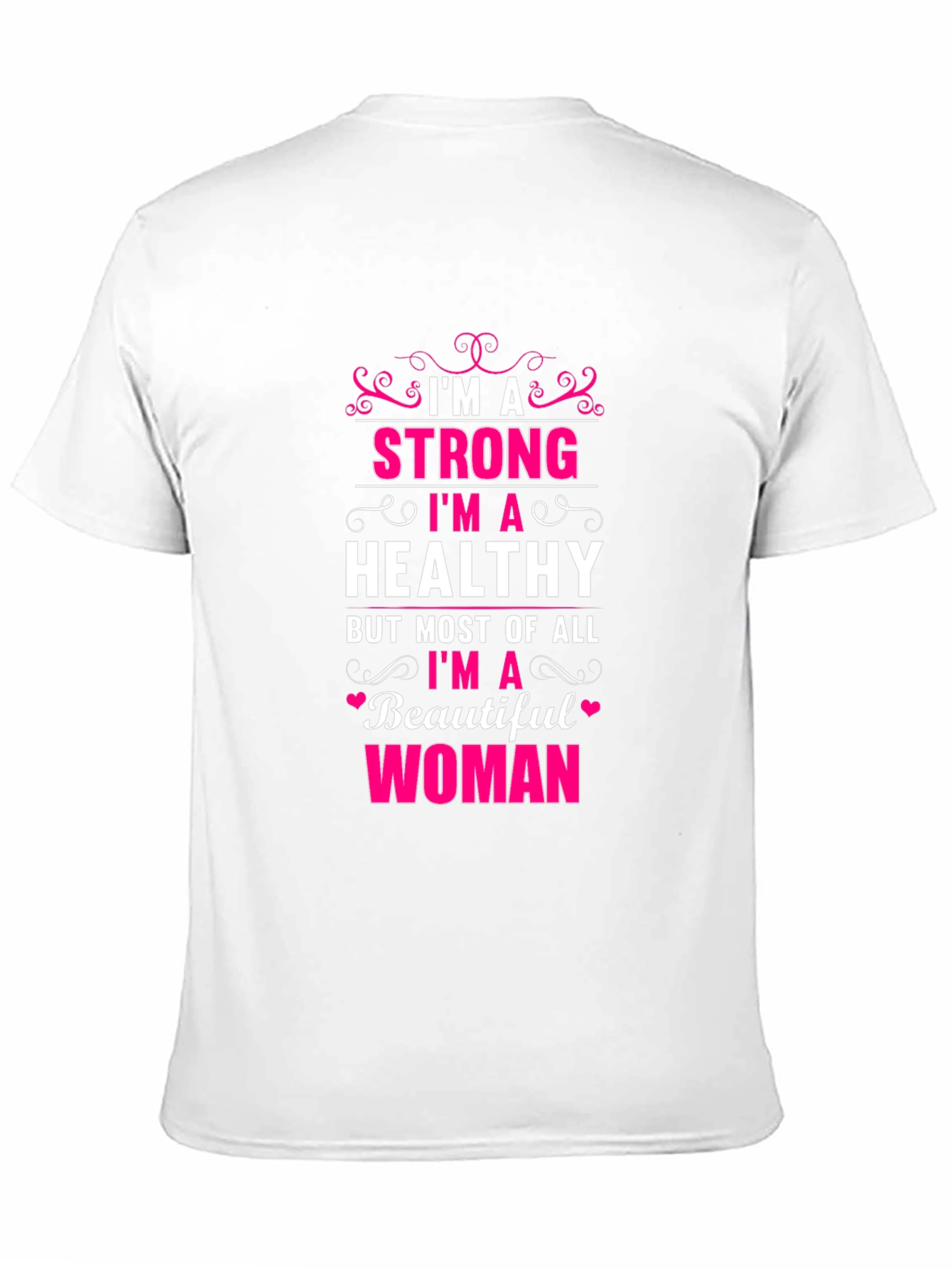 Strong & Healthy Woman Graphic Tee