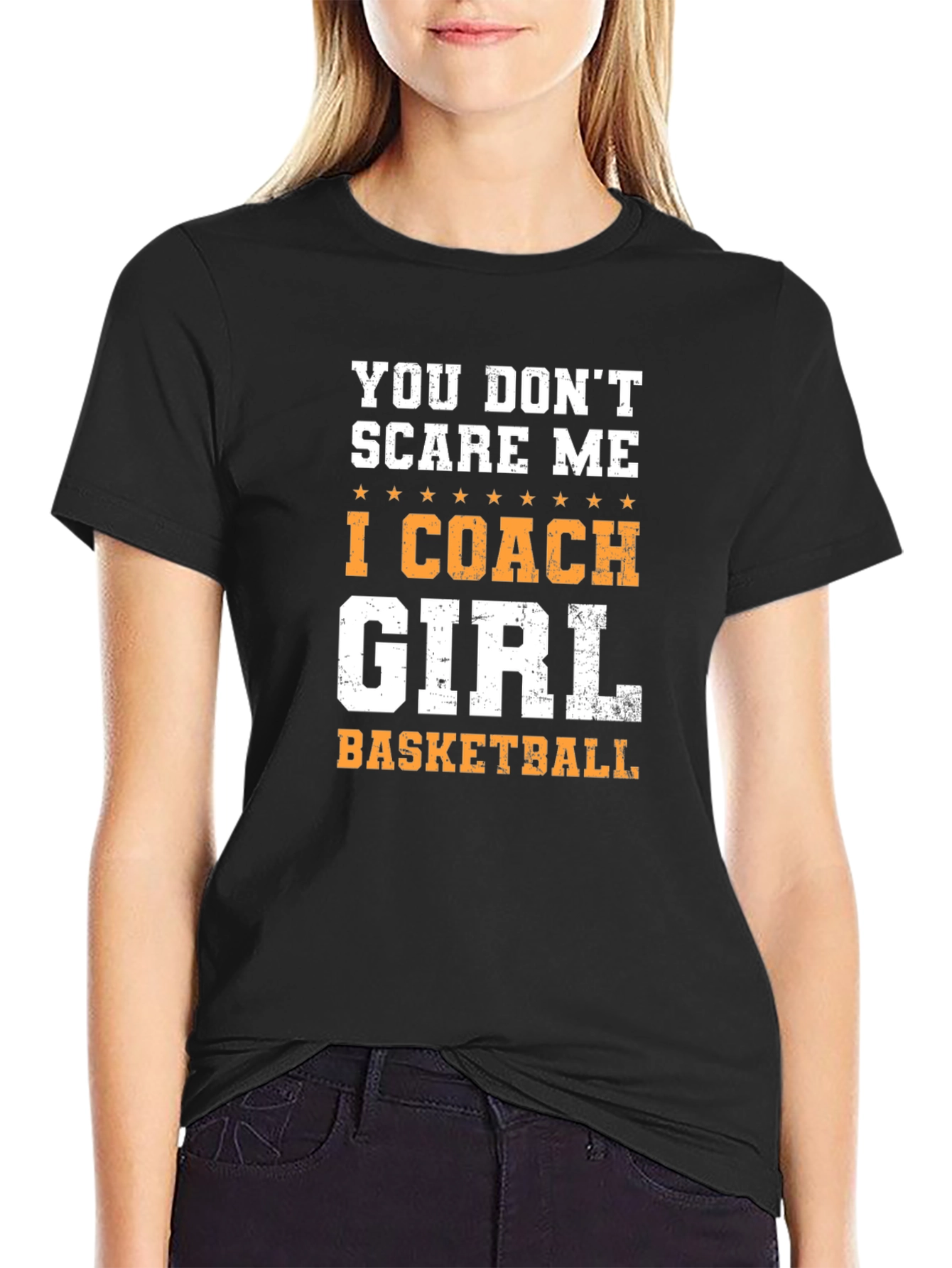 Girls Basketball Coach T-Shirt