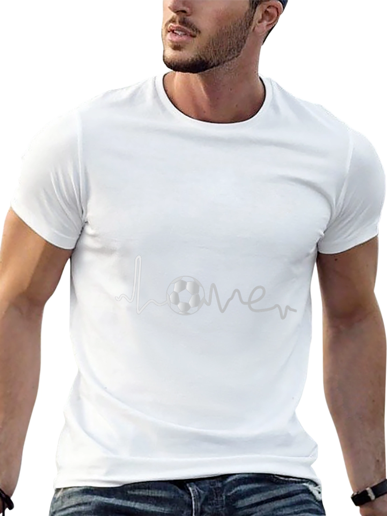 Soccer Heartbeat T-Shirt - Passion for the Game!