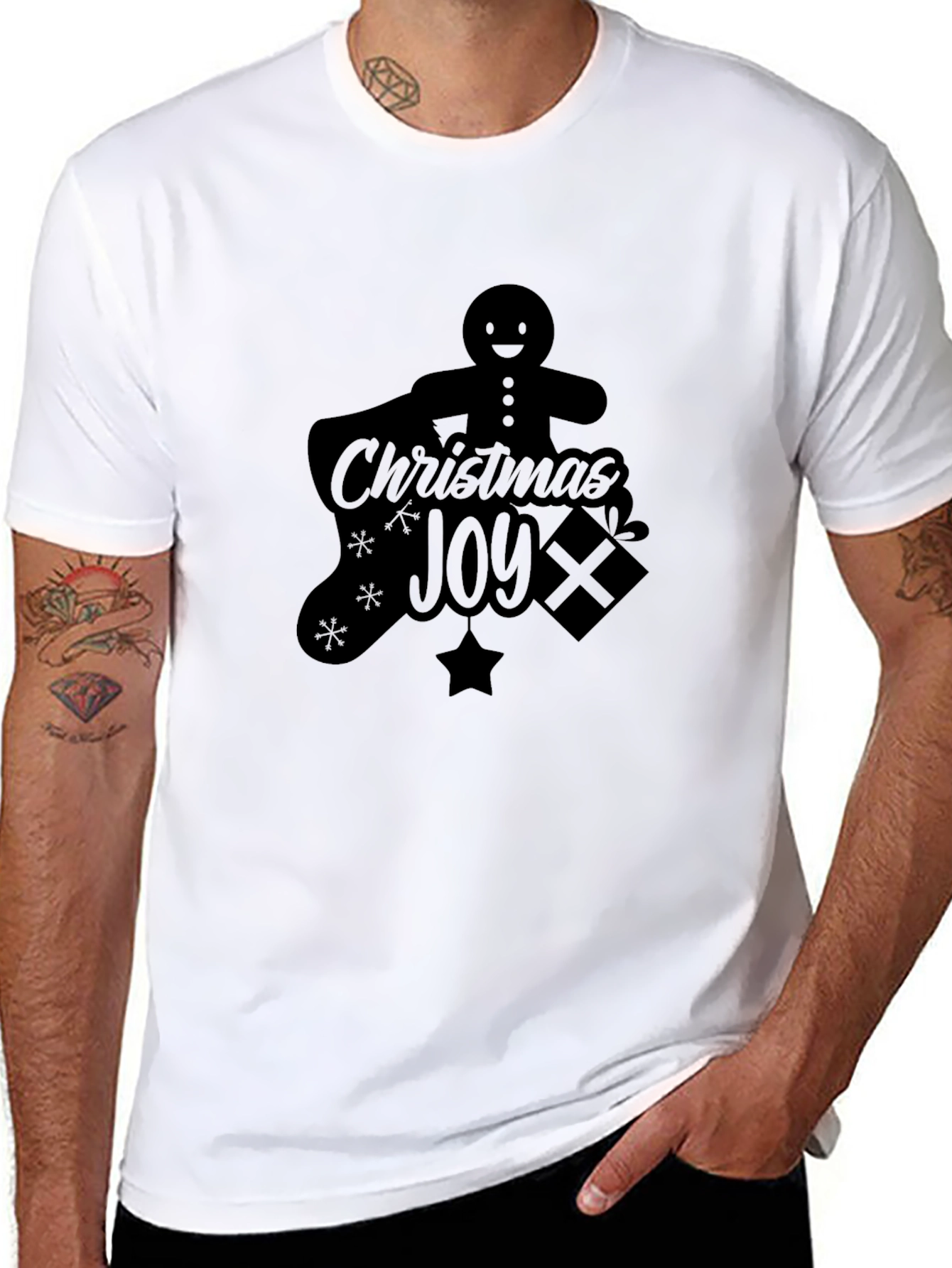 Christmas Joy Gingerbread T-Shirt