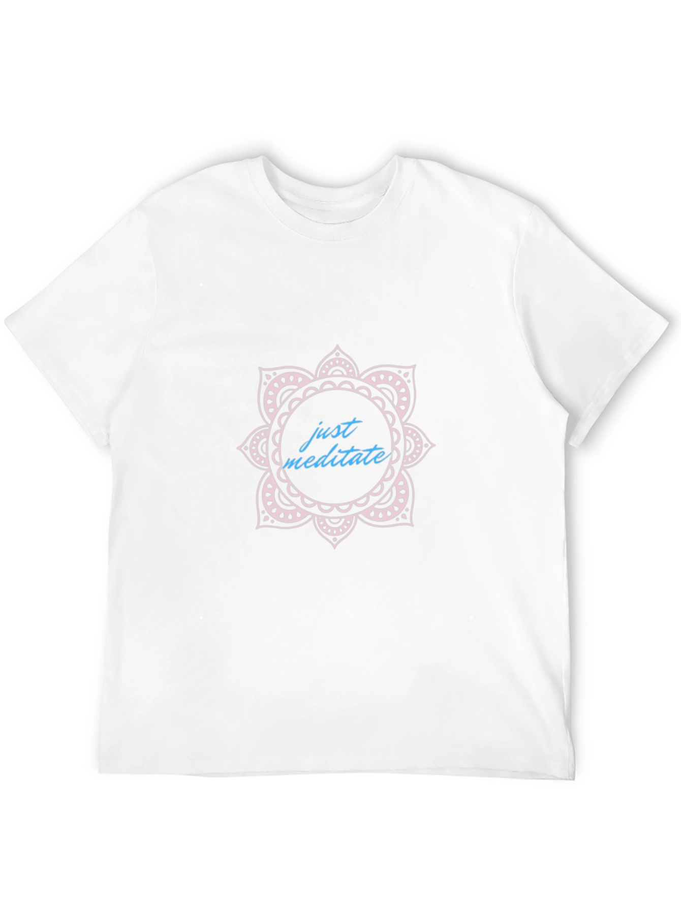 Meditate Mandala T-Shirt - Black