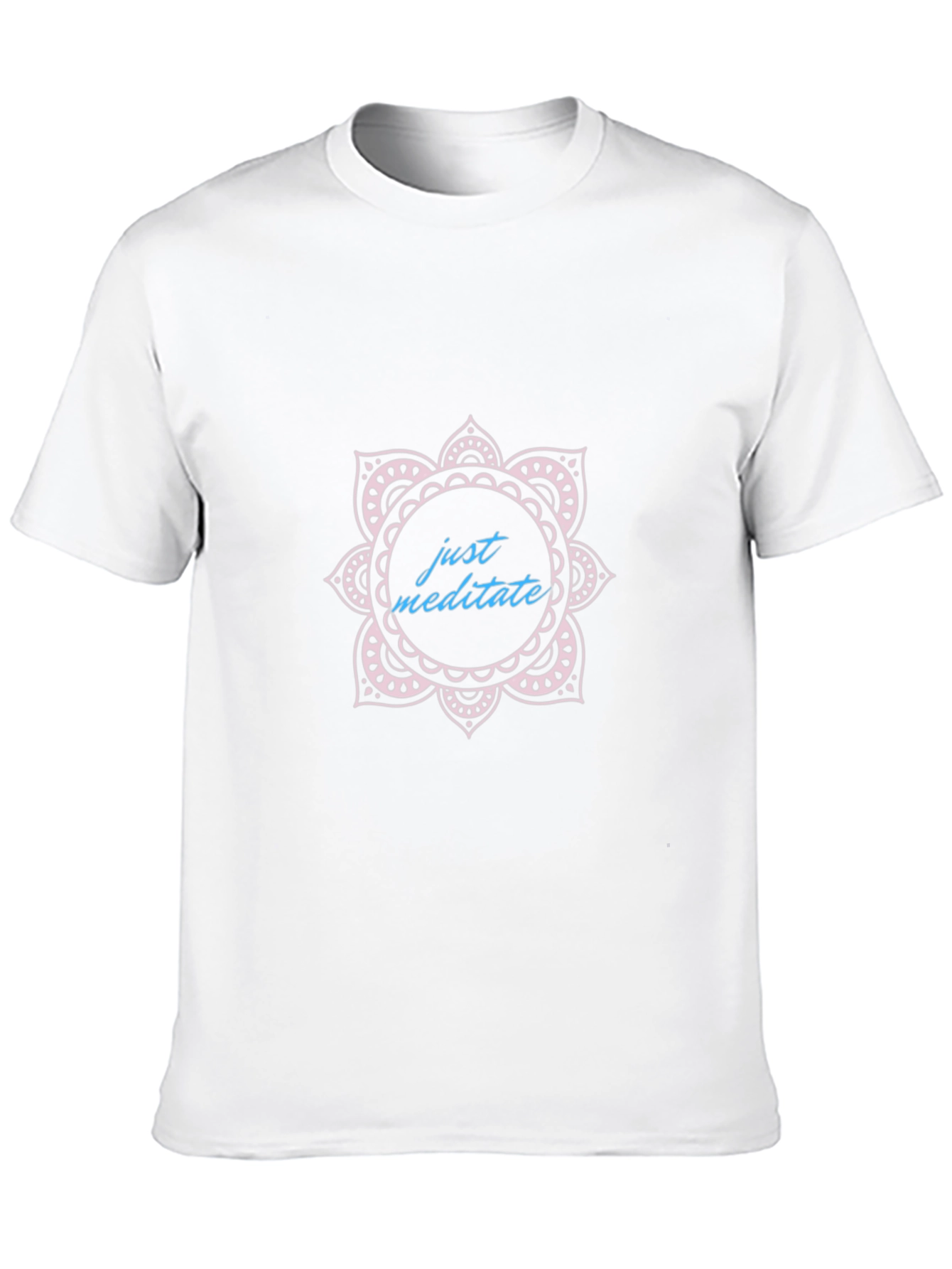 Meditate Mandala T-Shirt - Black