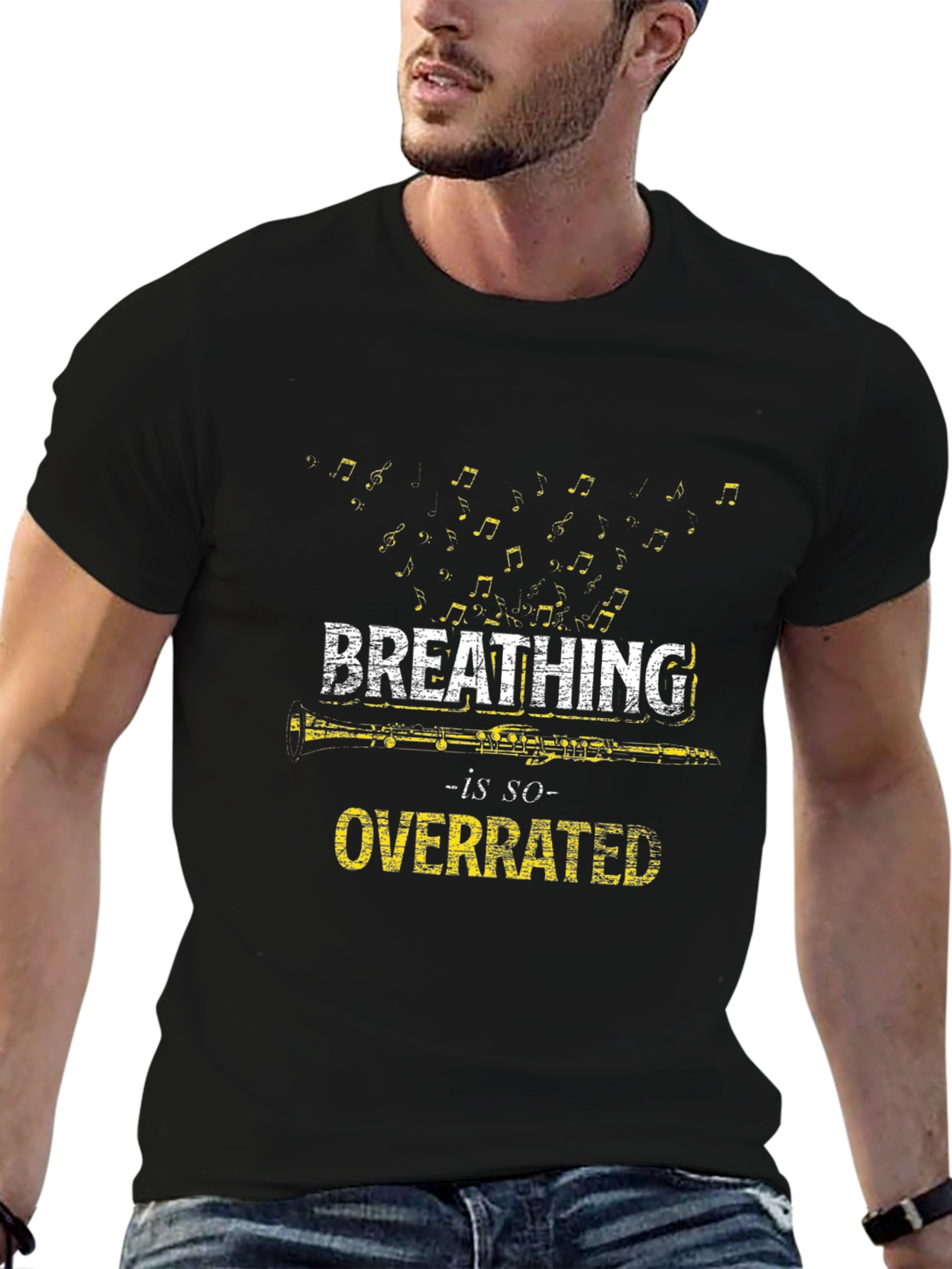 Breathing is so Overrated Musician T-Shirt