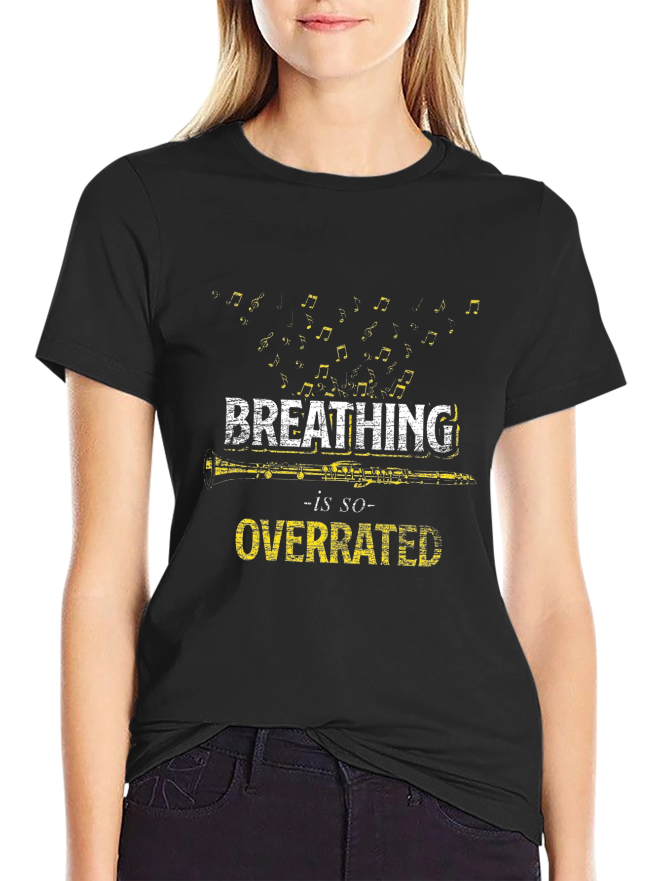 Breathing is so Overrated Musician T-Shirt