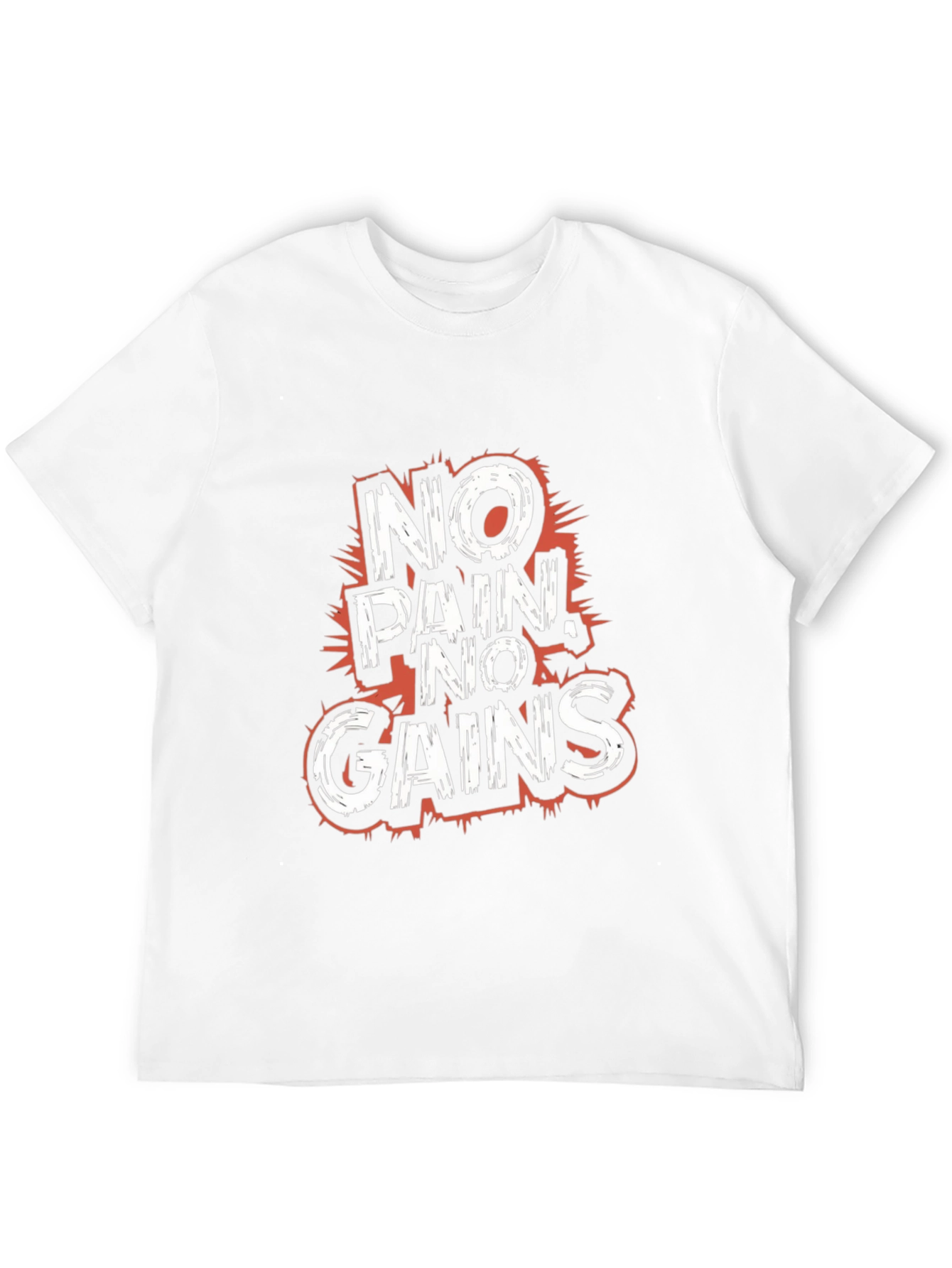 No Pain No Gains Graphic T-Shirt