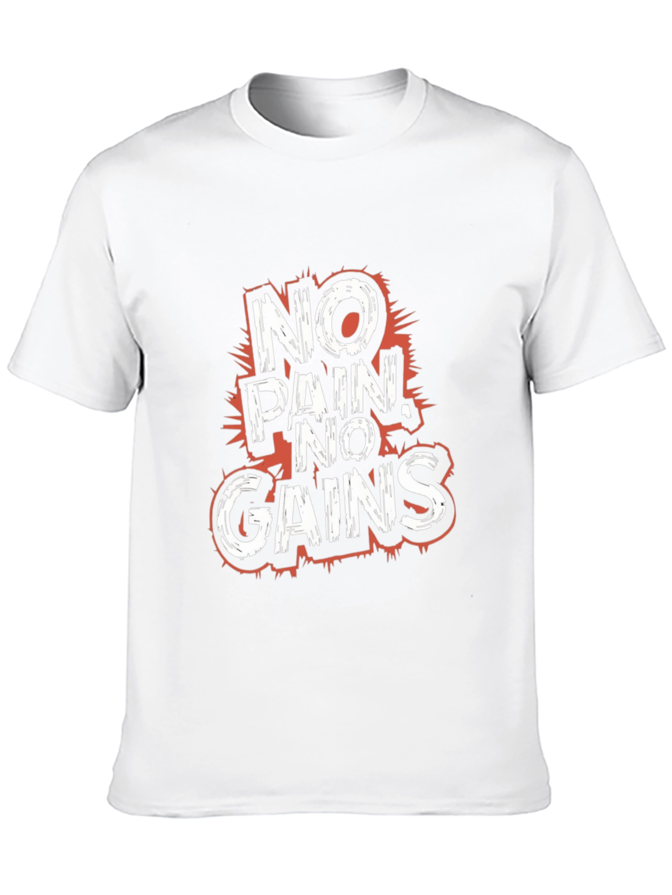 No Pain No Gains Graphic T-Shirt