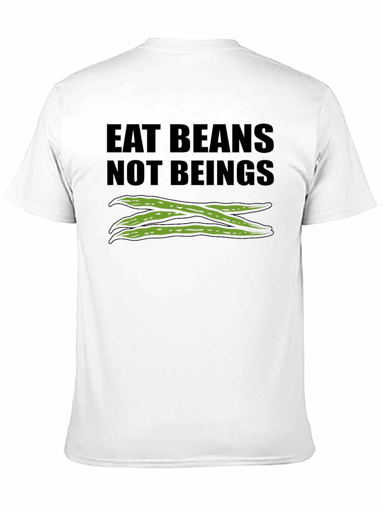 Eat Beans Not Beings Graphic Tee