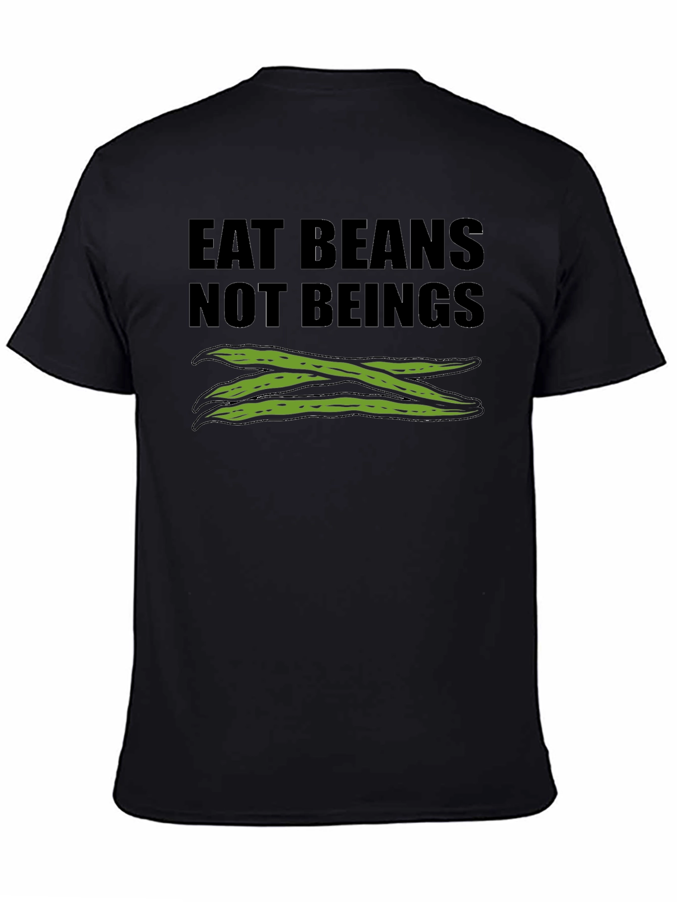 Eat Beans Not Beings Graphic Tee