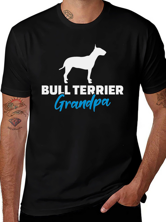 Bull Terrier Grandpa T-Shirt