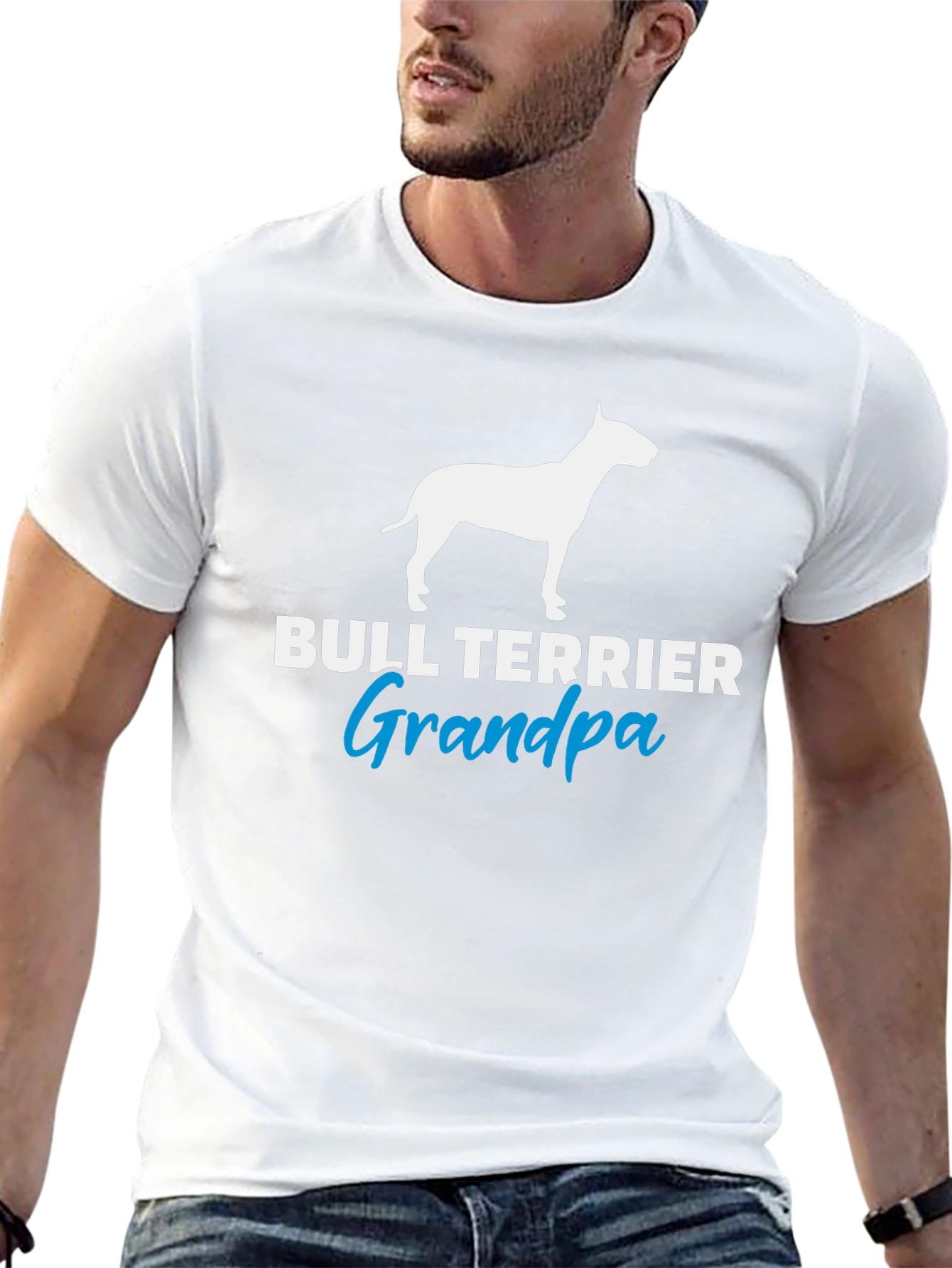 Bull Terrier Grandpa T-Shirt