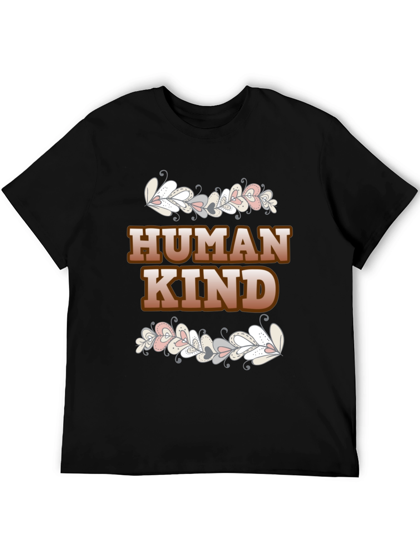 Humankind Graphic Print Crew Neck T-Shirt