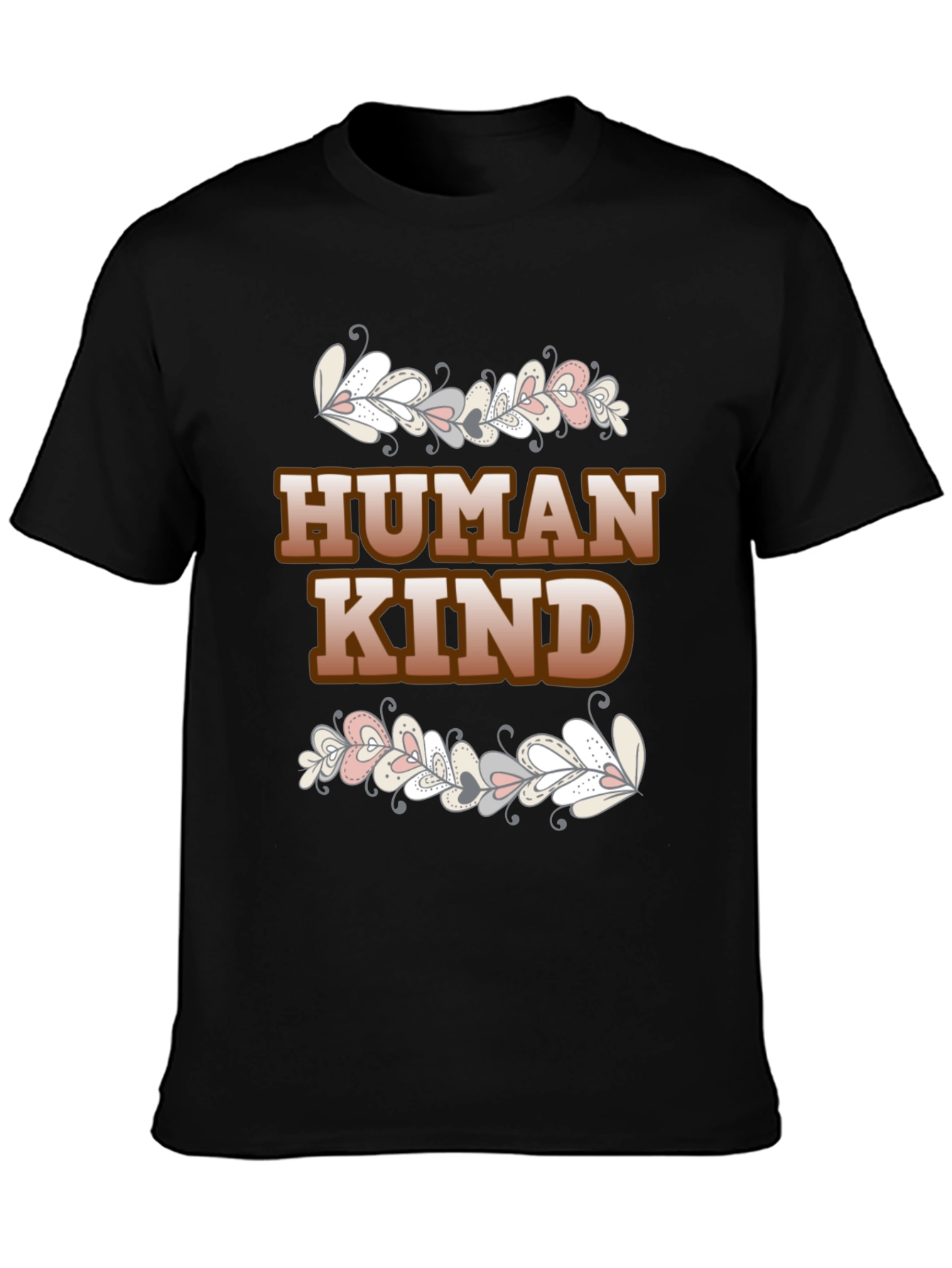 Humankind Graphic Print Crew Neck T-Shirt