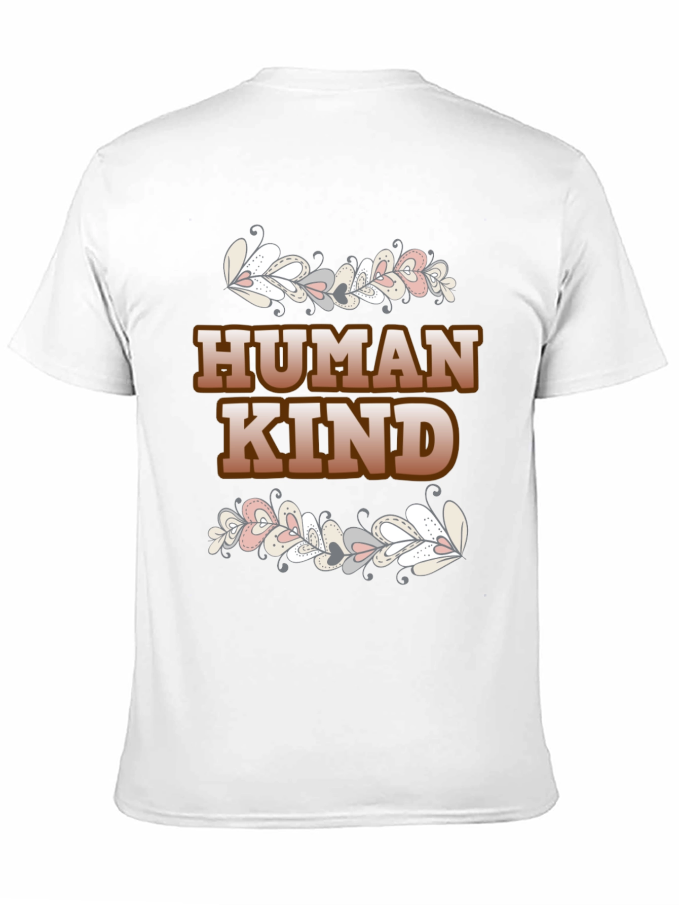 Humankind Graphic Print Crew Neck T-Shirt