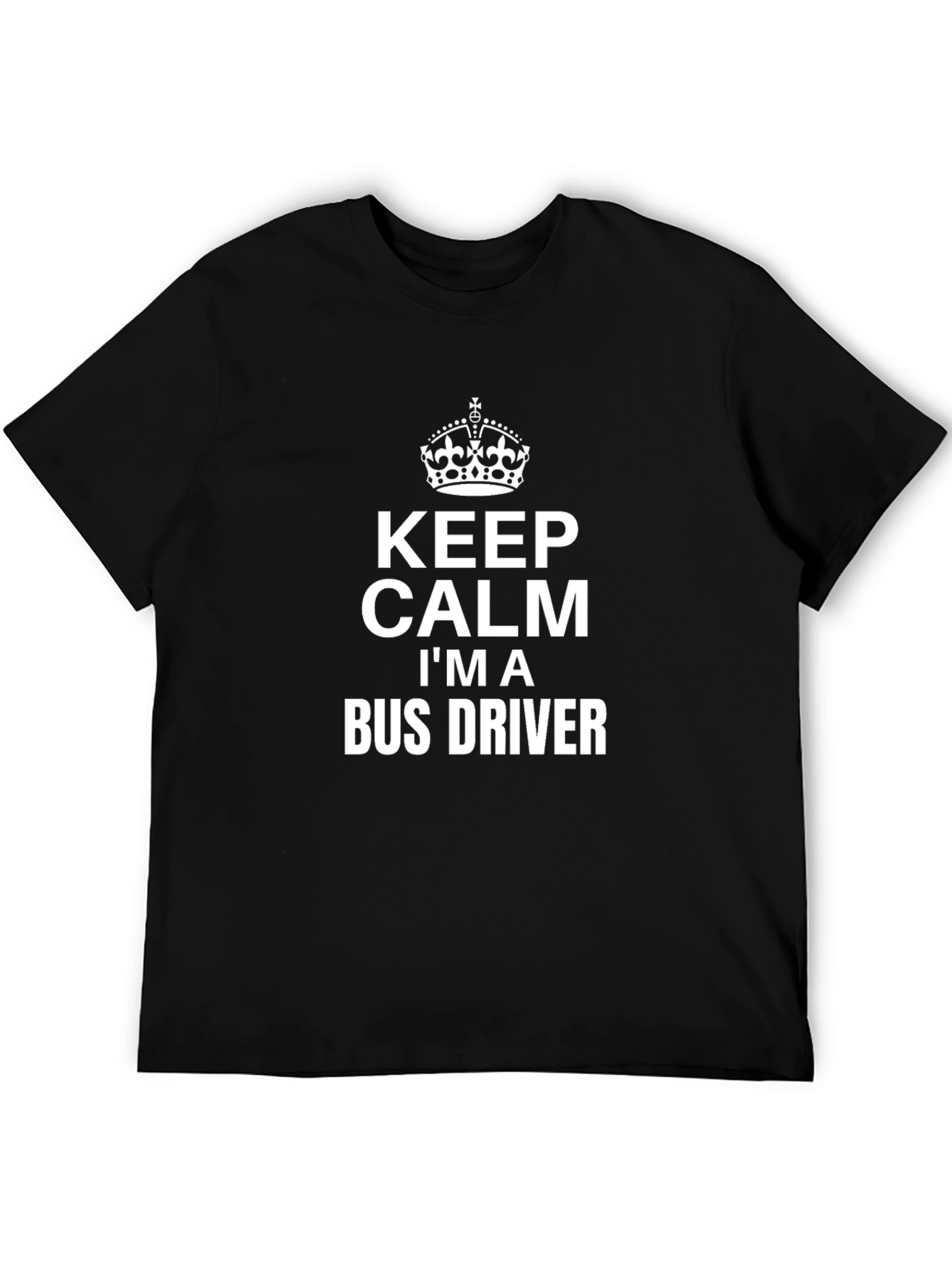 Keep Calm Bus Driver T-Shirt | Classic Graphic Tee